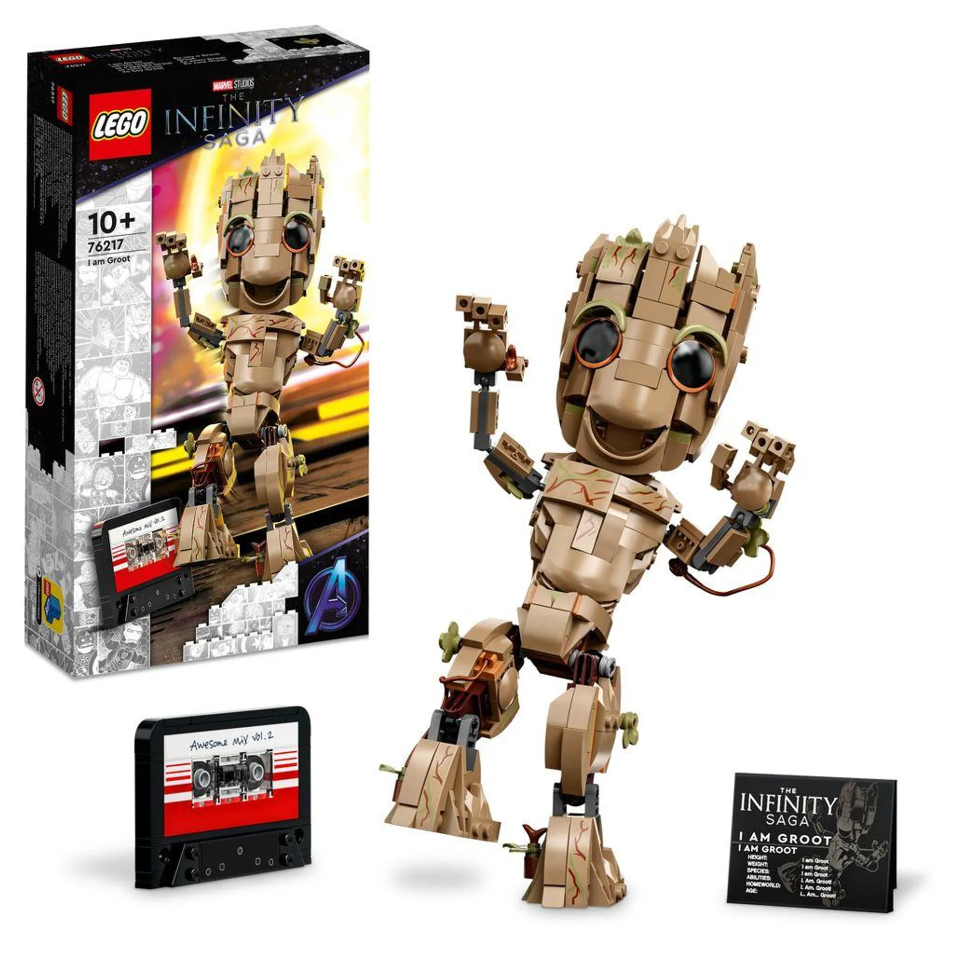 LEGO Marvel Jsem Groot 76217 (476 dílků)