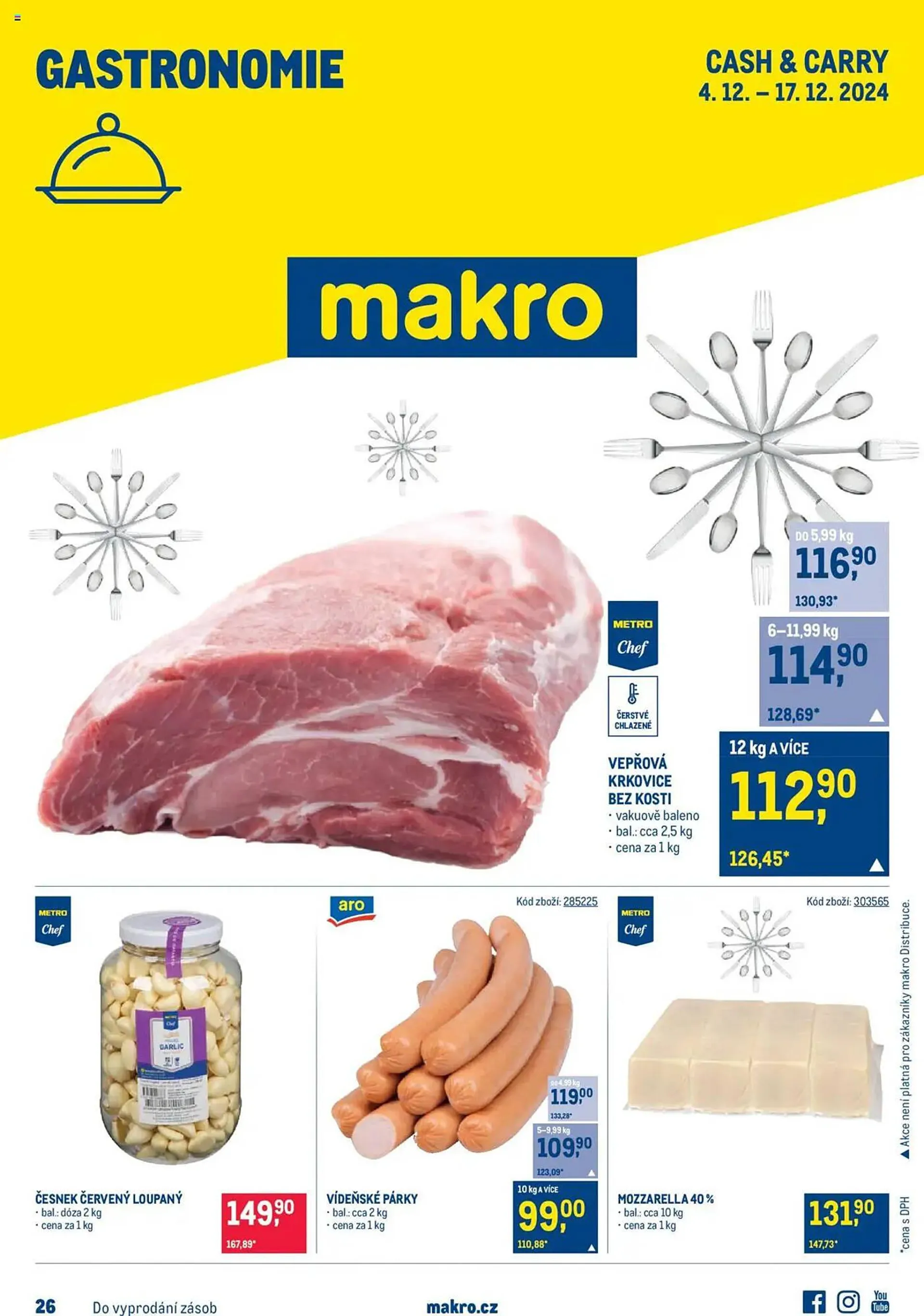 Makro leták - 4. prosince 17. prosince 2024 - Page 1