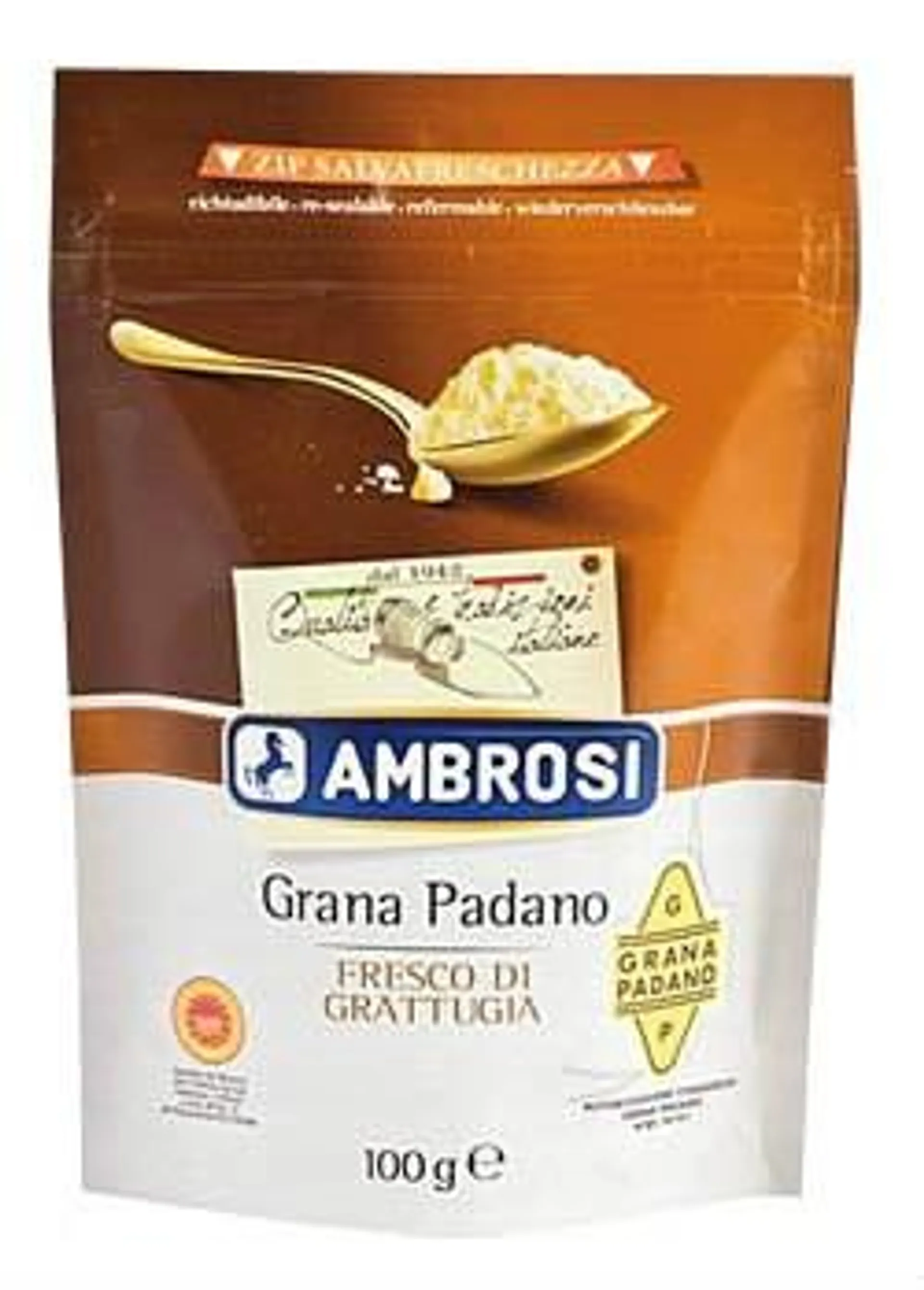 AMBROSI Grana Padano strouhaný chlaz. 100 g