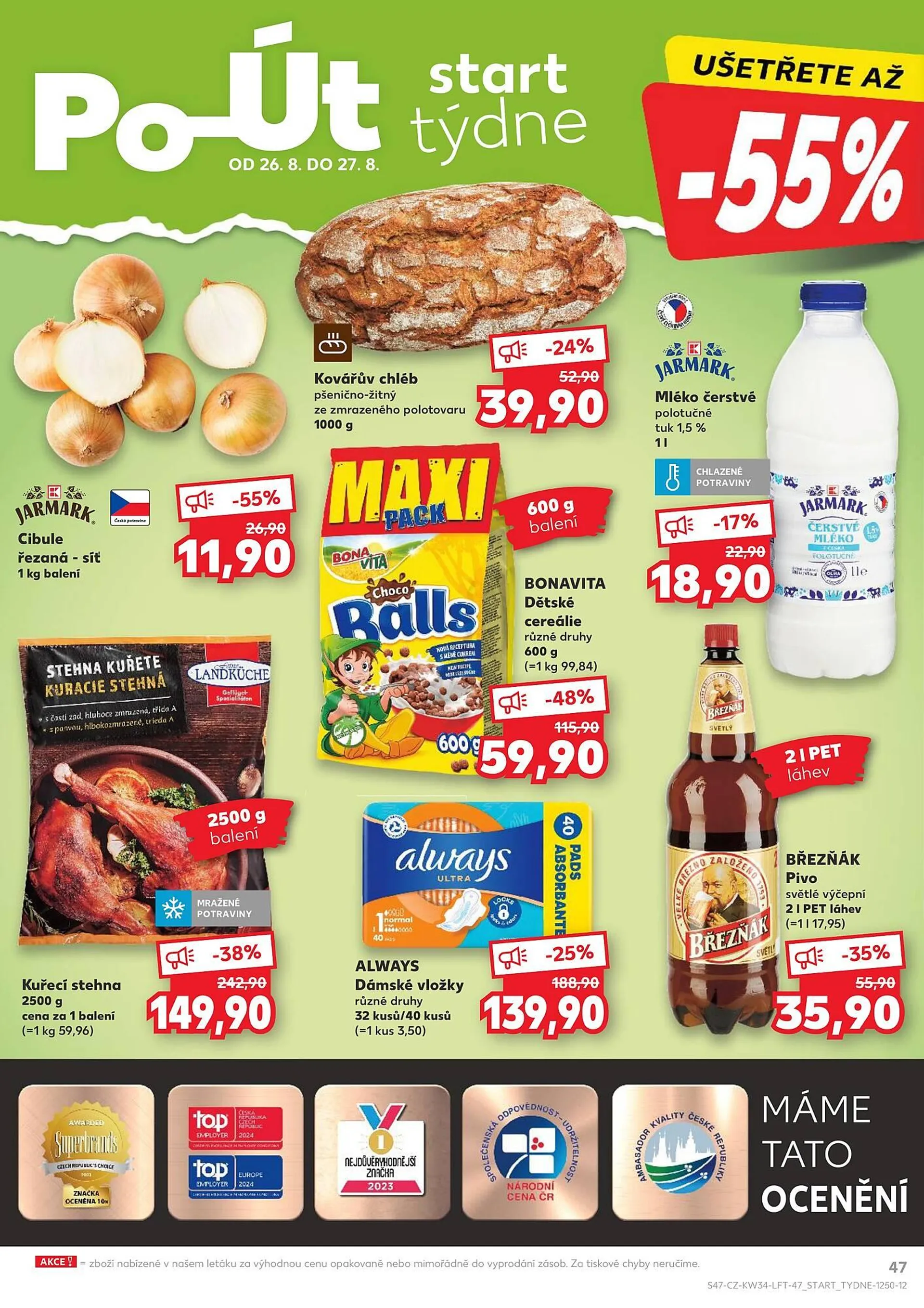 Kaufland leták - 21. srpna 27. srpna 2024 - Page 47