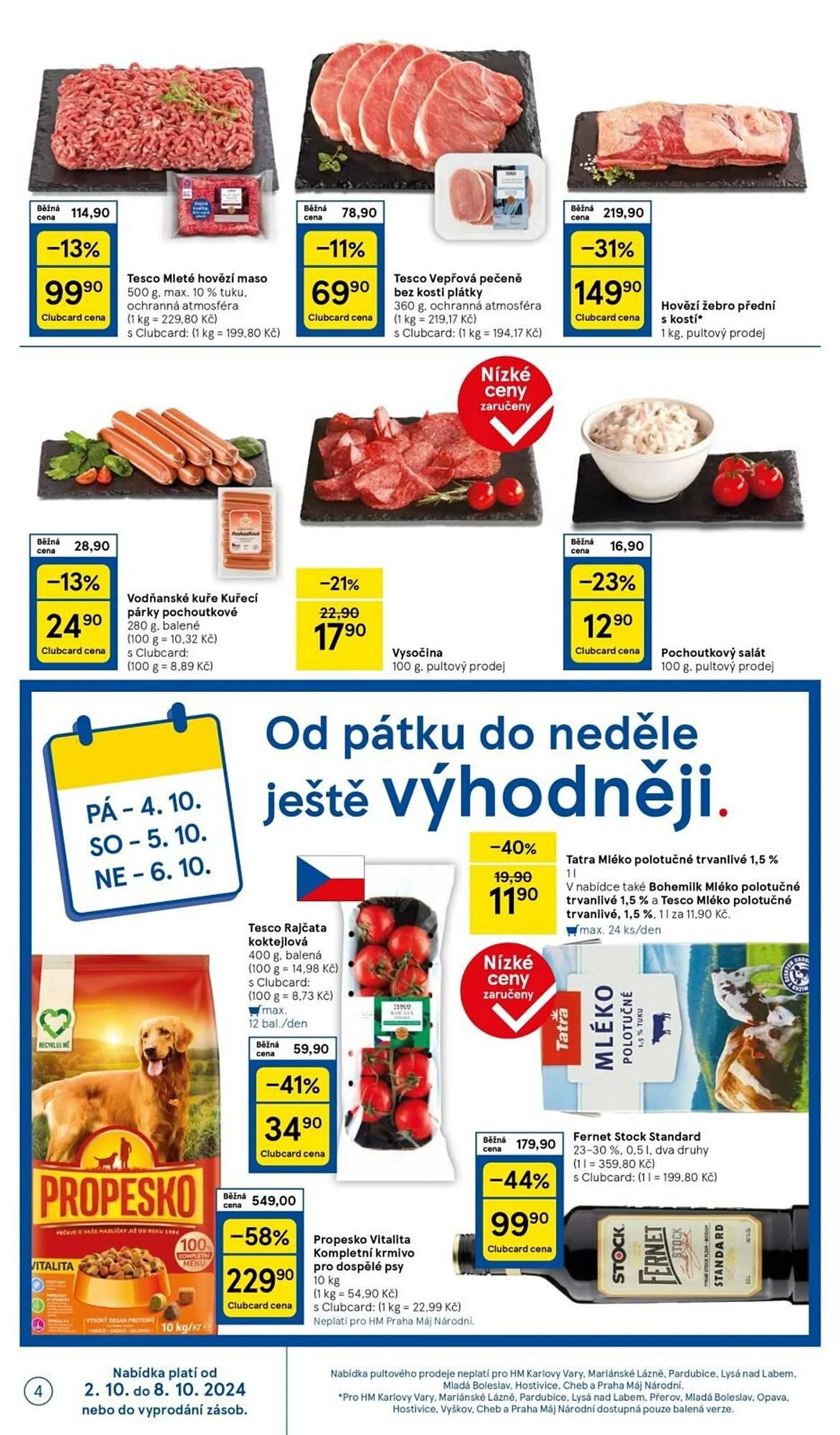 Tesco leták - 2. října 8. října 2024 - Page 4