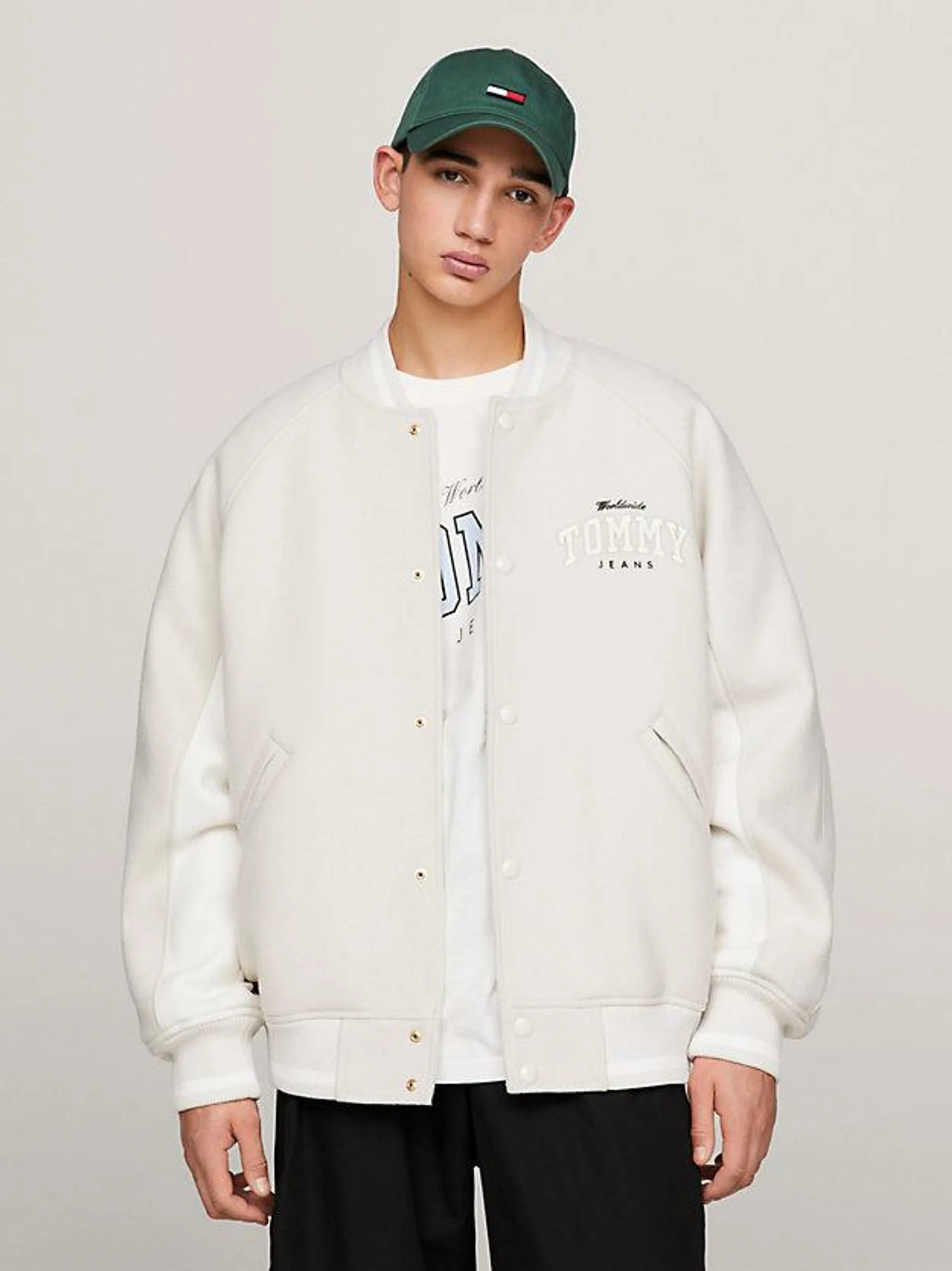 Varsity Logo Bomber Jacket