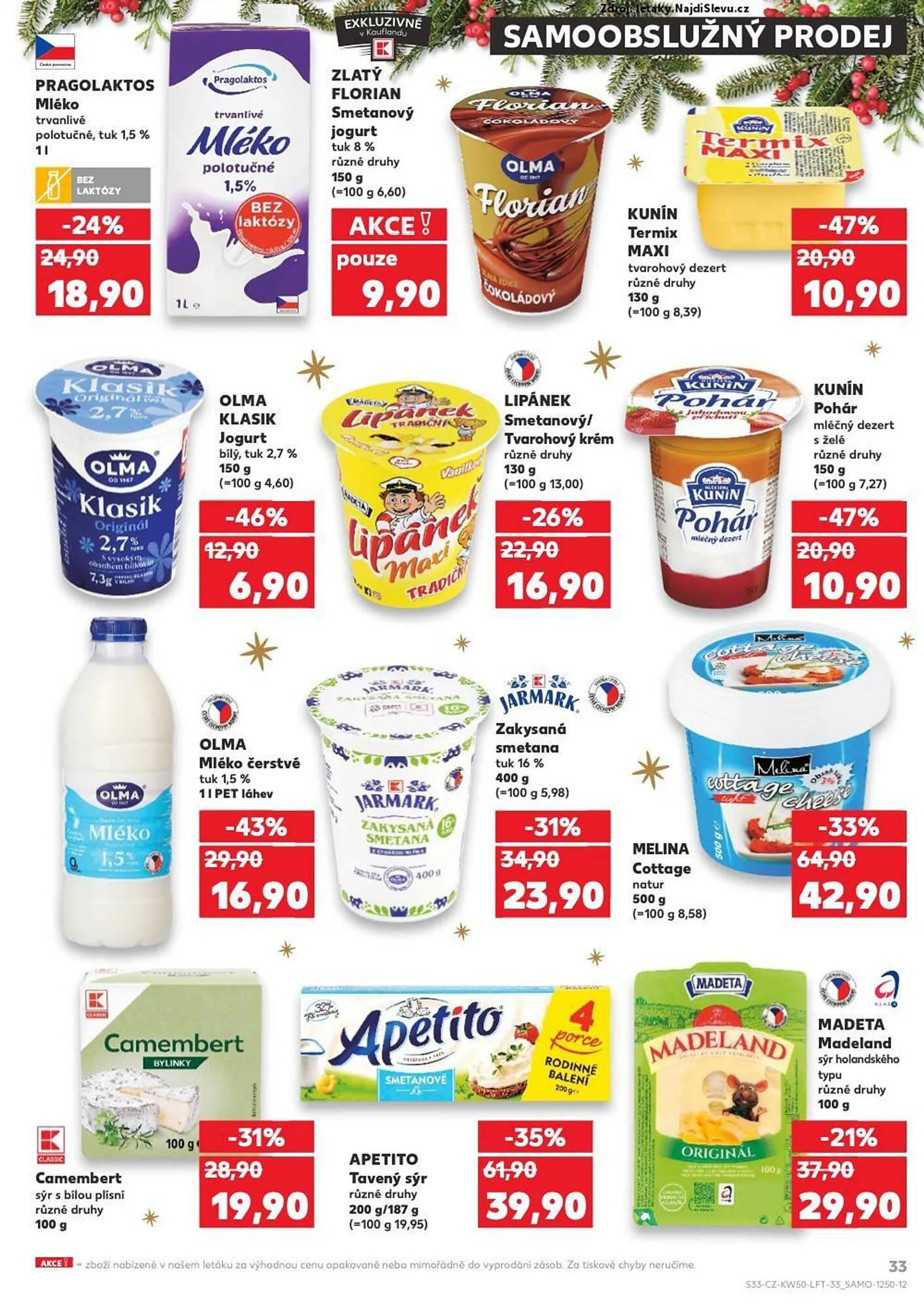 Kaufland leták - 11. prosince 17. prosince 2024 - Page 33