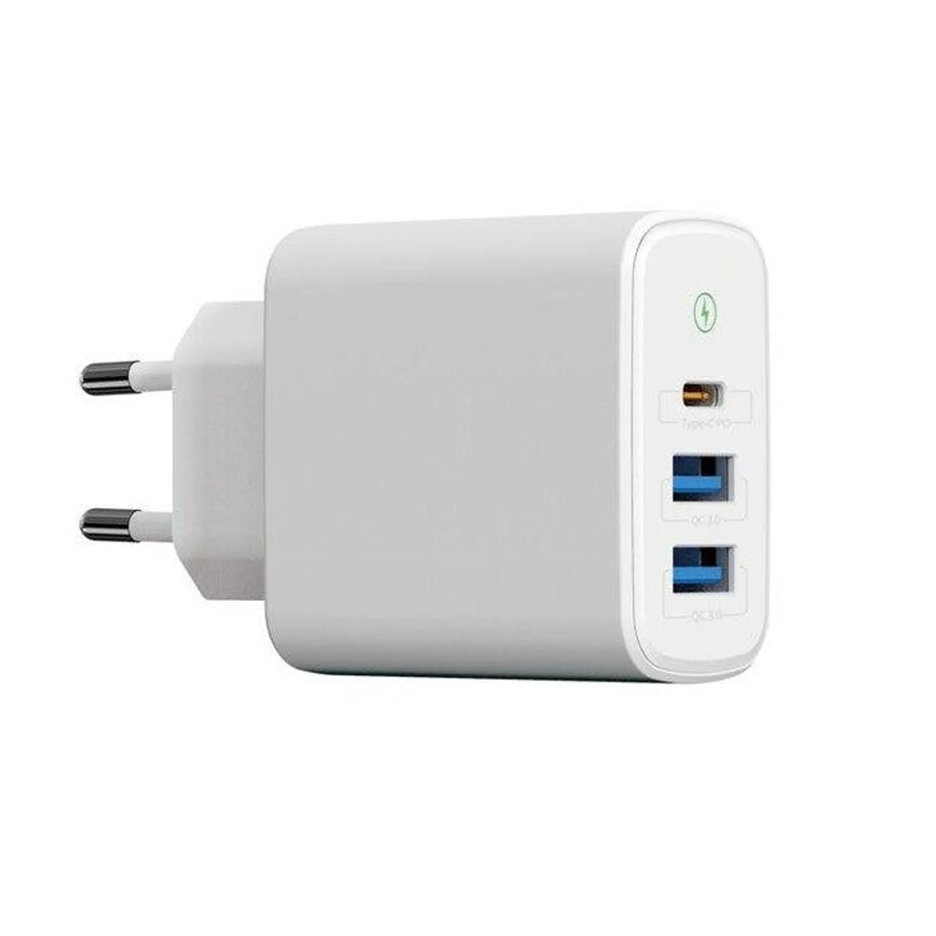 Nabíječka WG, 2x USB + USB-C, 20W