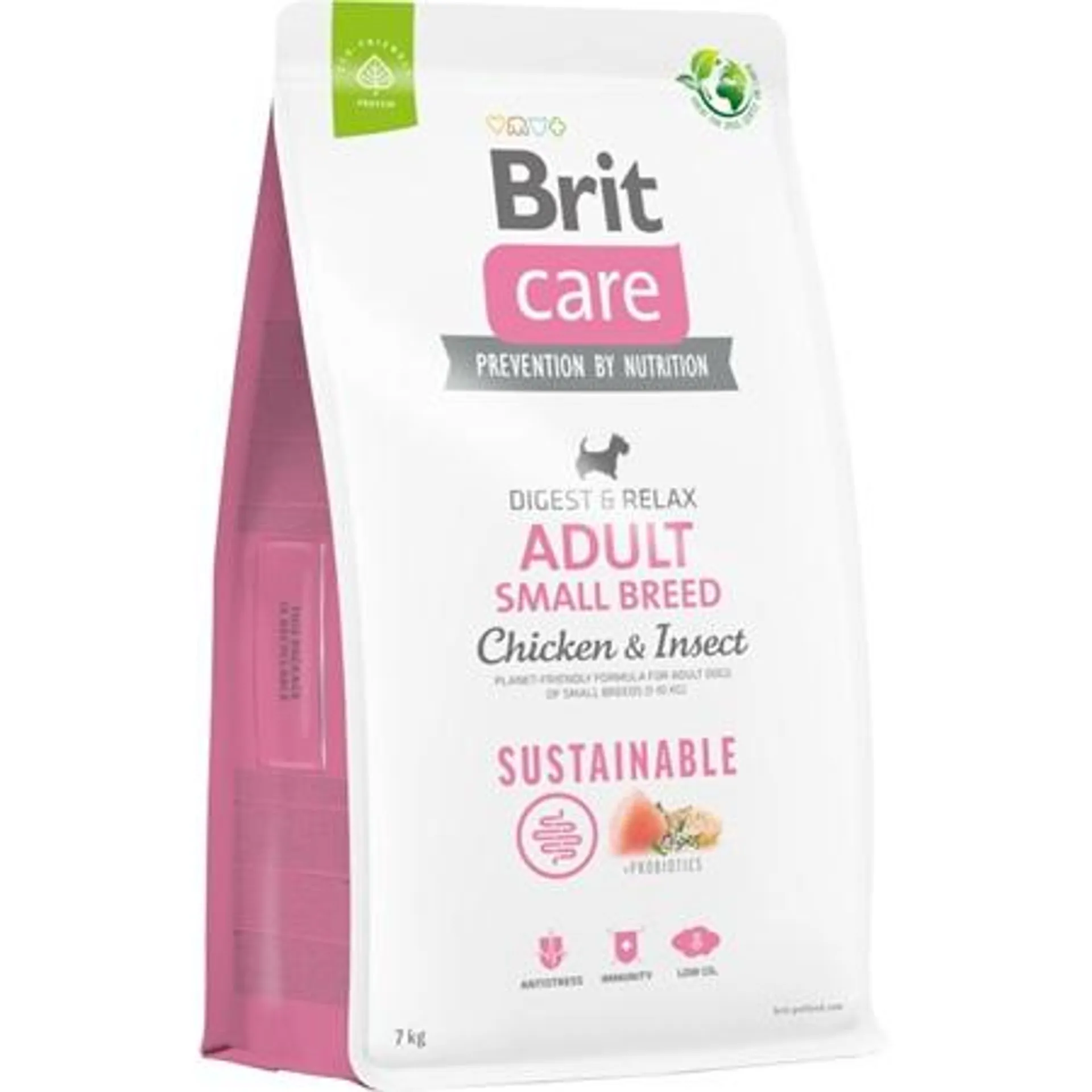 Brit Care Dog Sustainable Adul Small Breed 7 kg