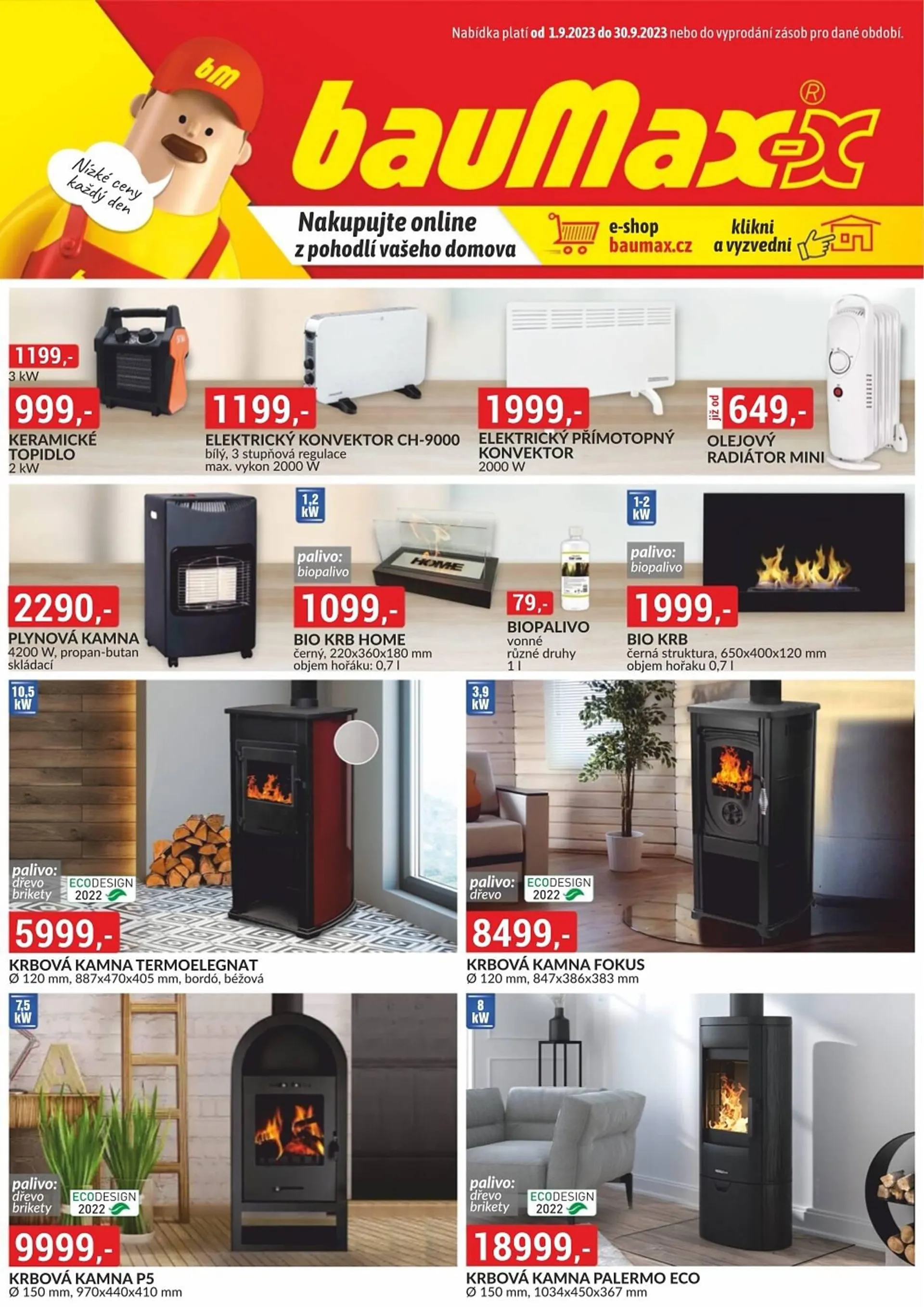 Baumax leták - 1. září 30. září 2023 - Page 1