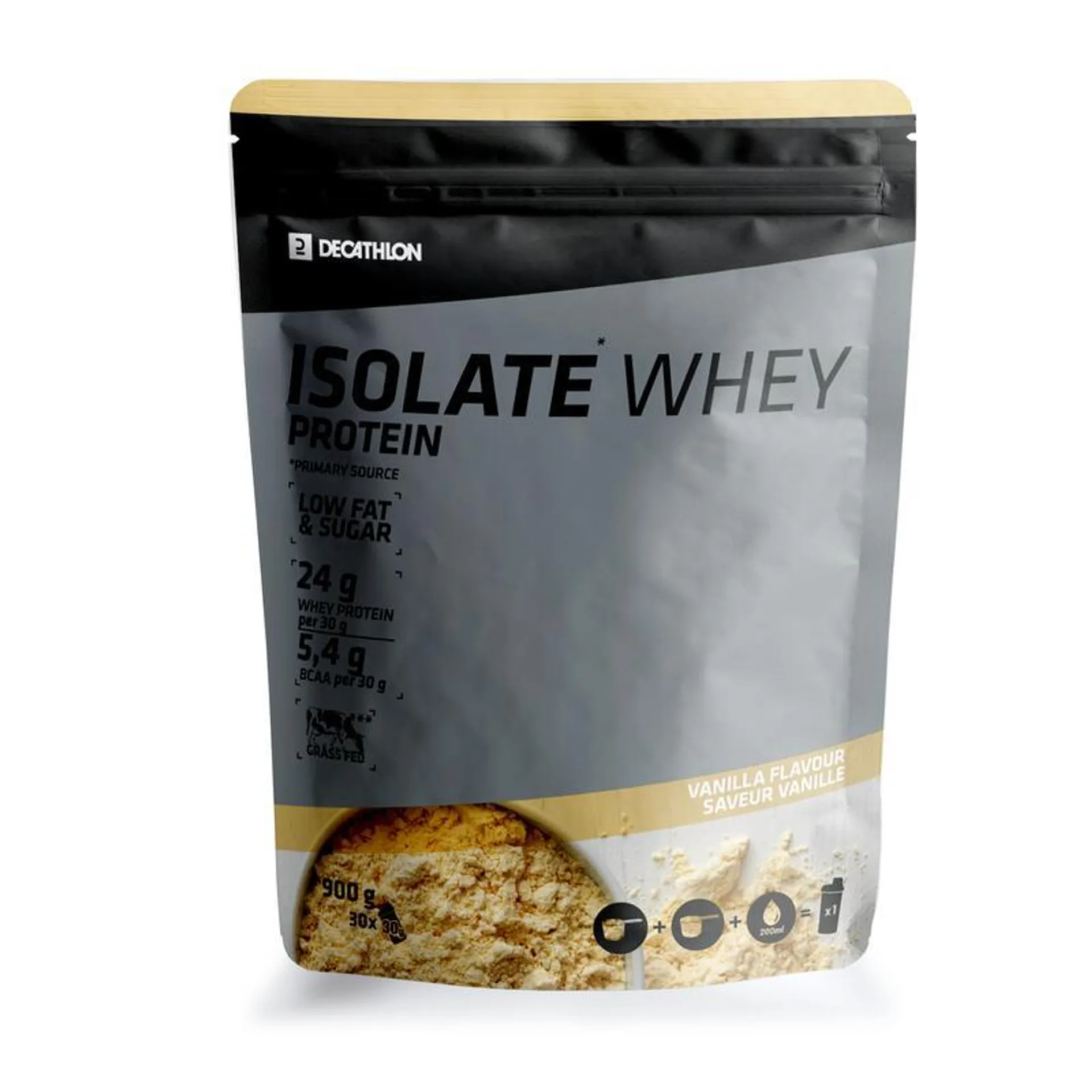 Proteinový nápoj Whey Isolate vanilkový 900 g