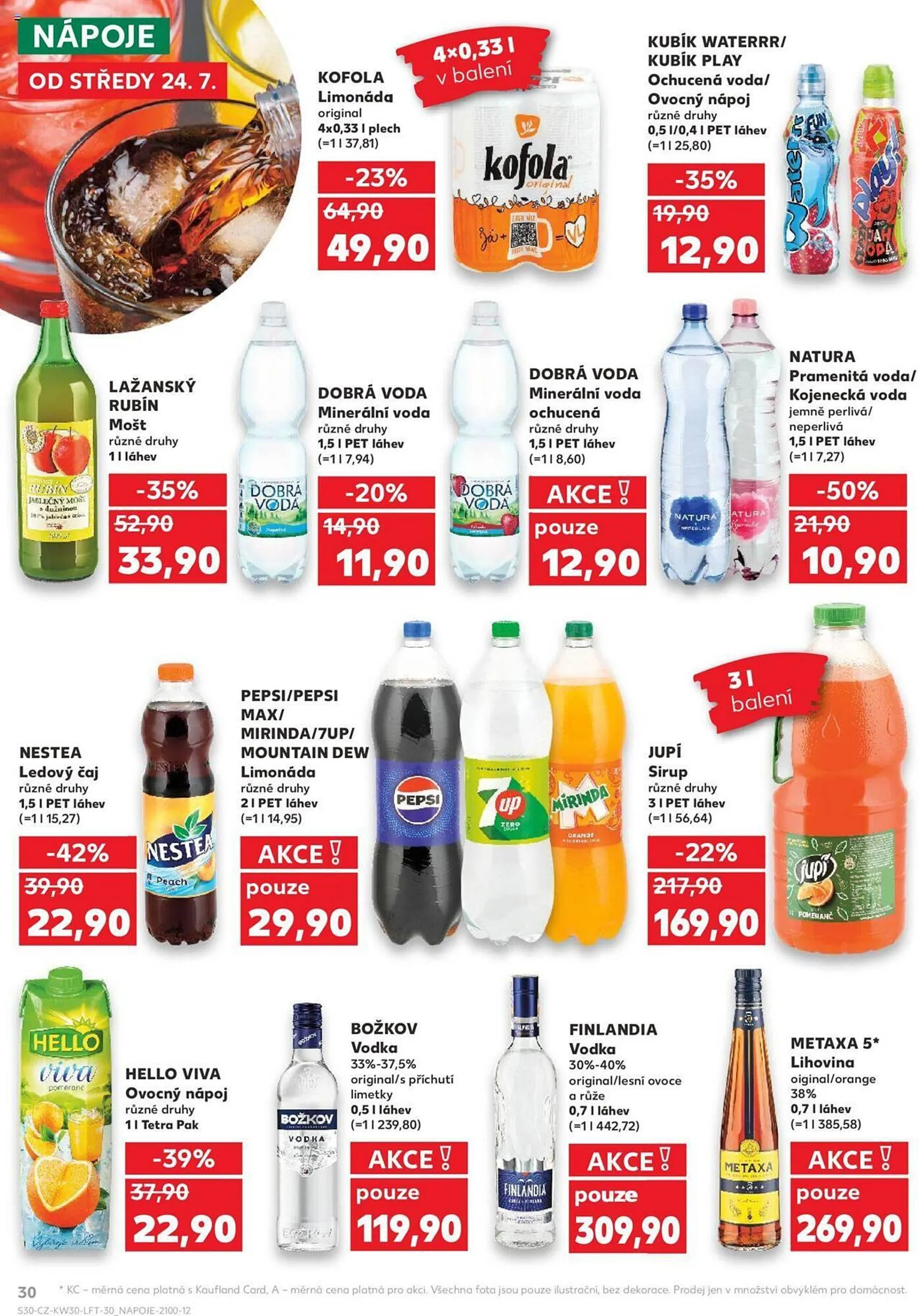 Kaufland leták - 24. července 30. července 2024 - Page 30