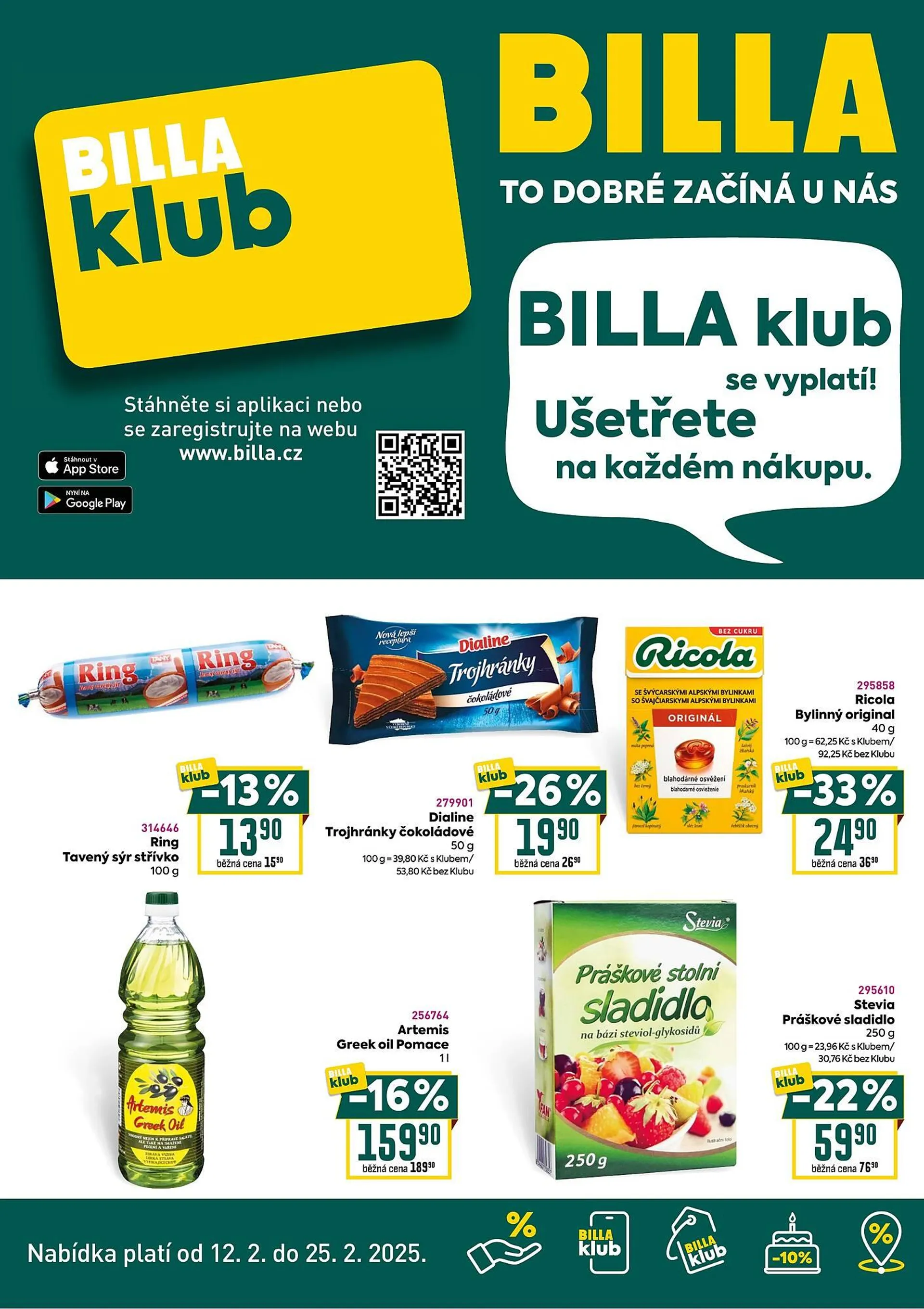 Billa leták - 1