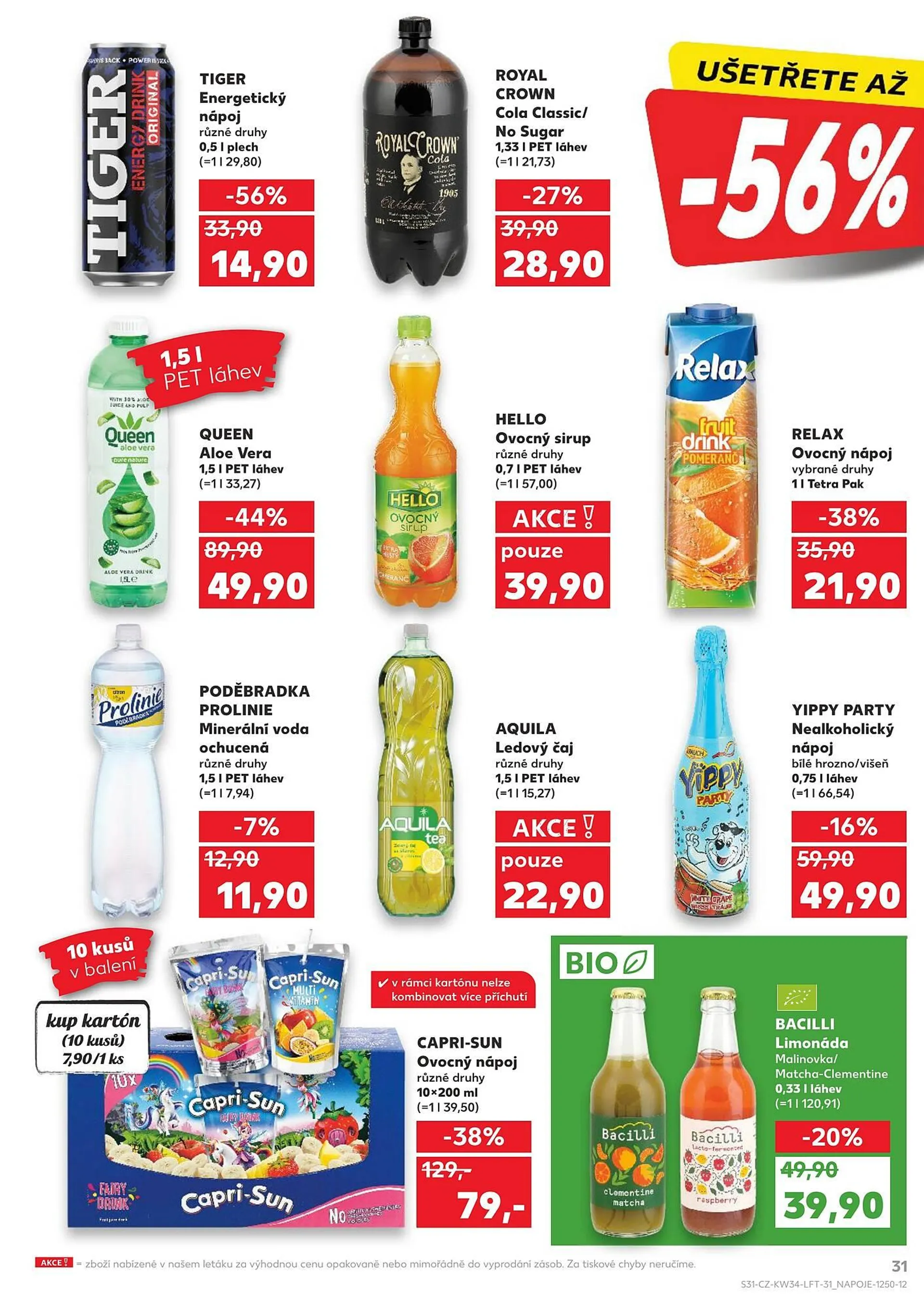 Kaufland leták - 21. srpna 27. srpna 2024 - Page 31