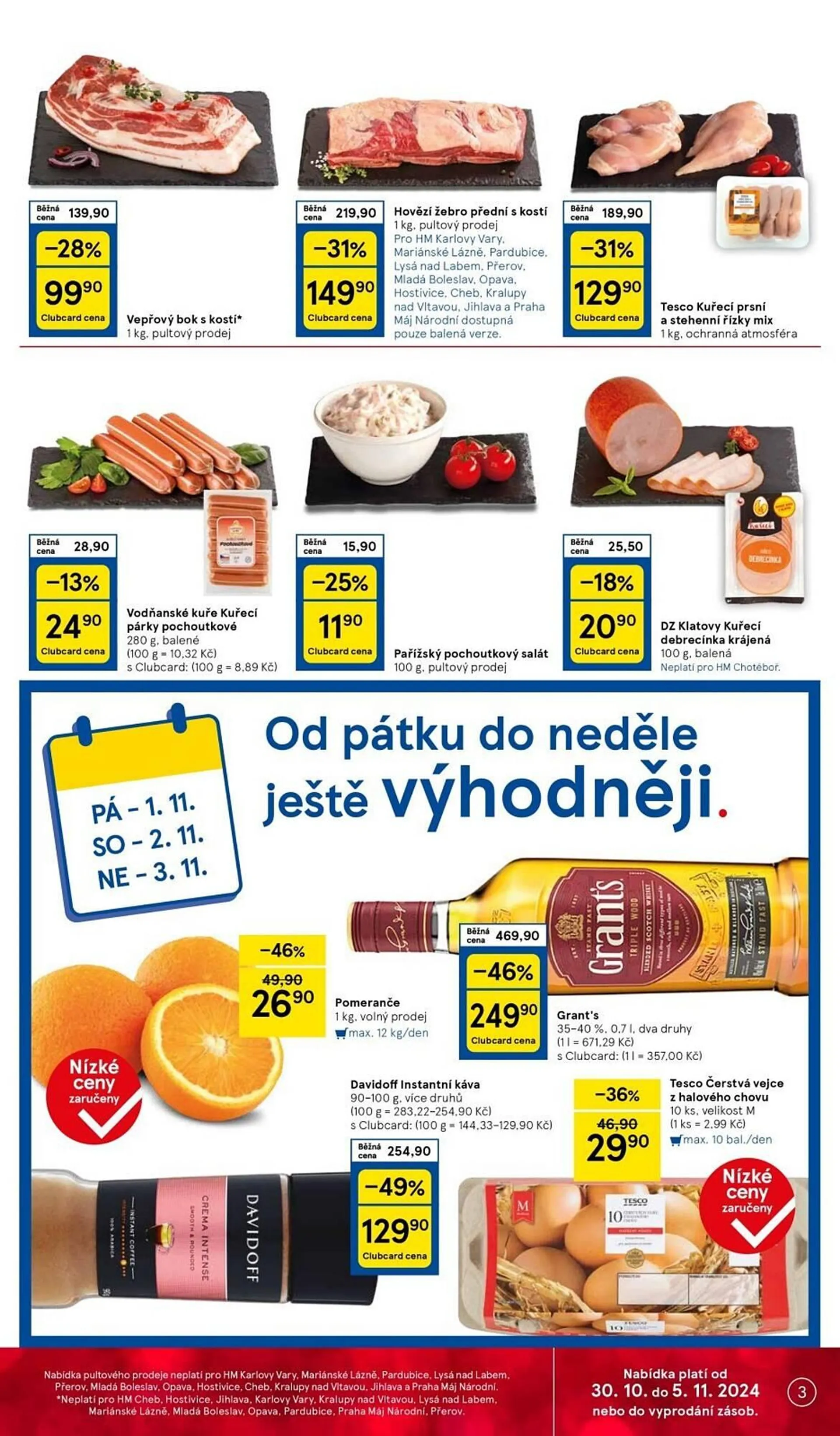 Tesco leták - 30. října 5. listopadu 2024 - Page 3