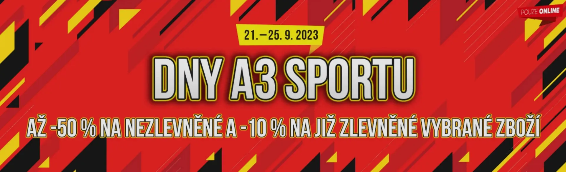 A3 sport leták - 21. září 25. září 2023 - Page 1