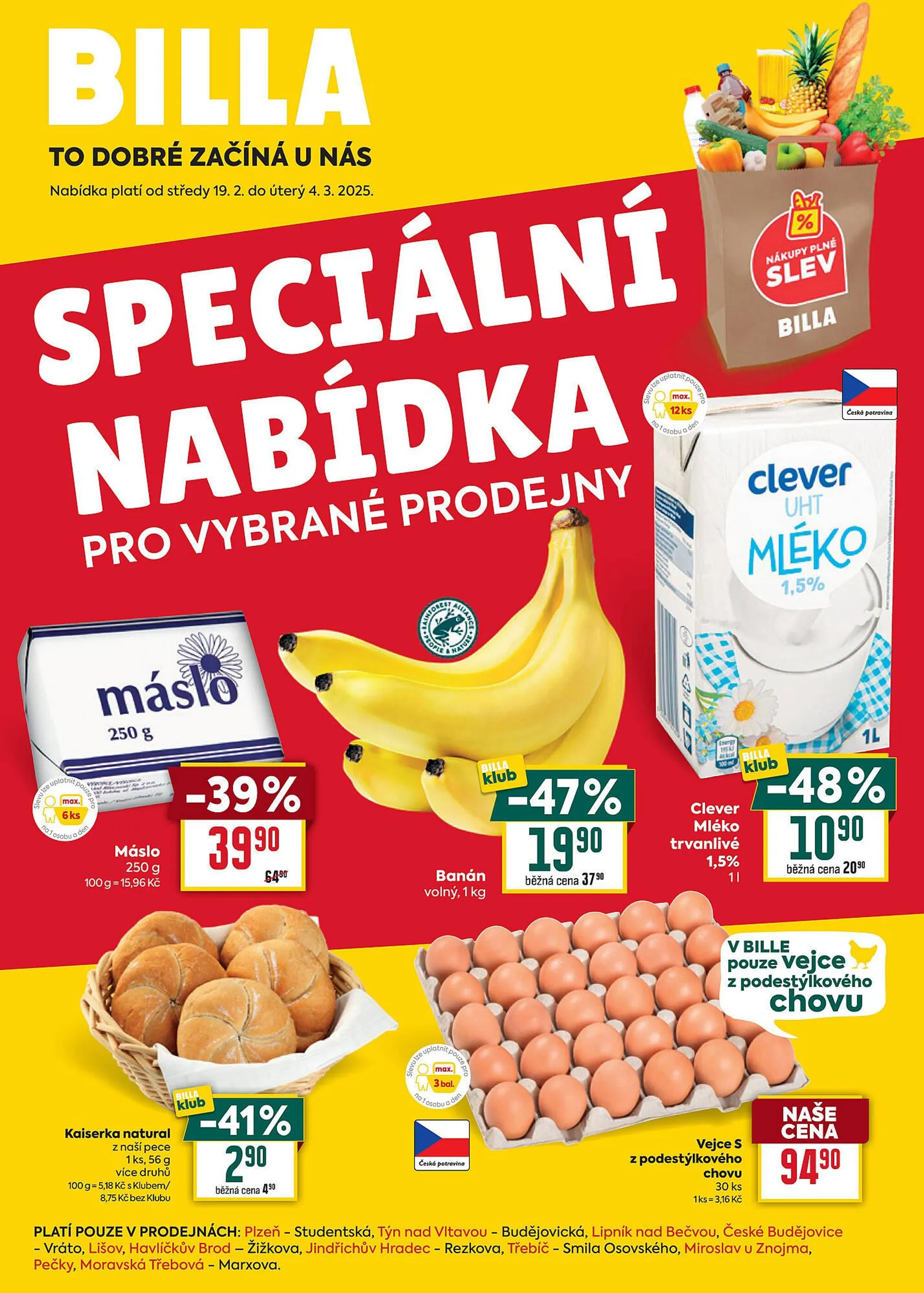 Billa leták - 1