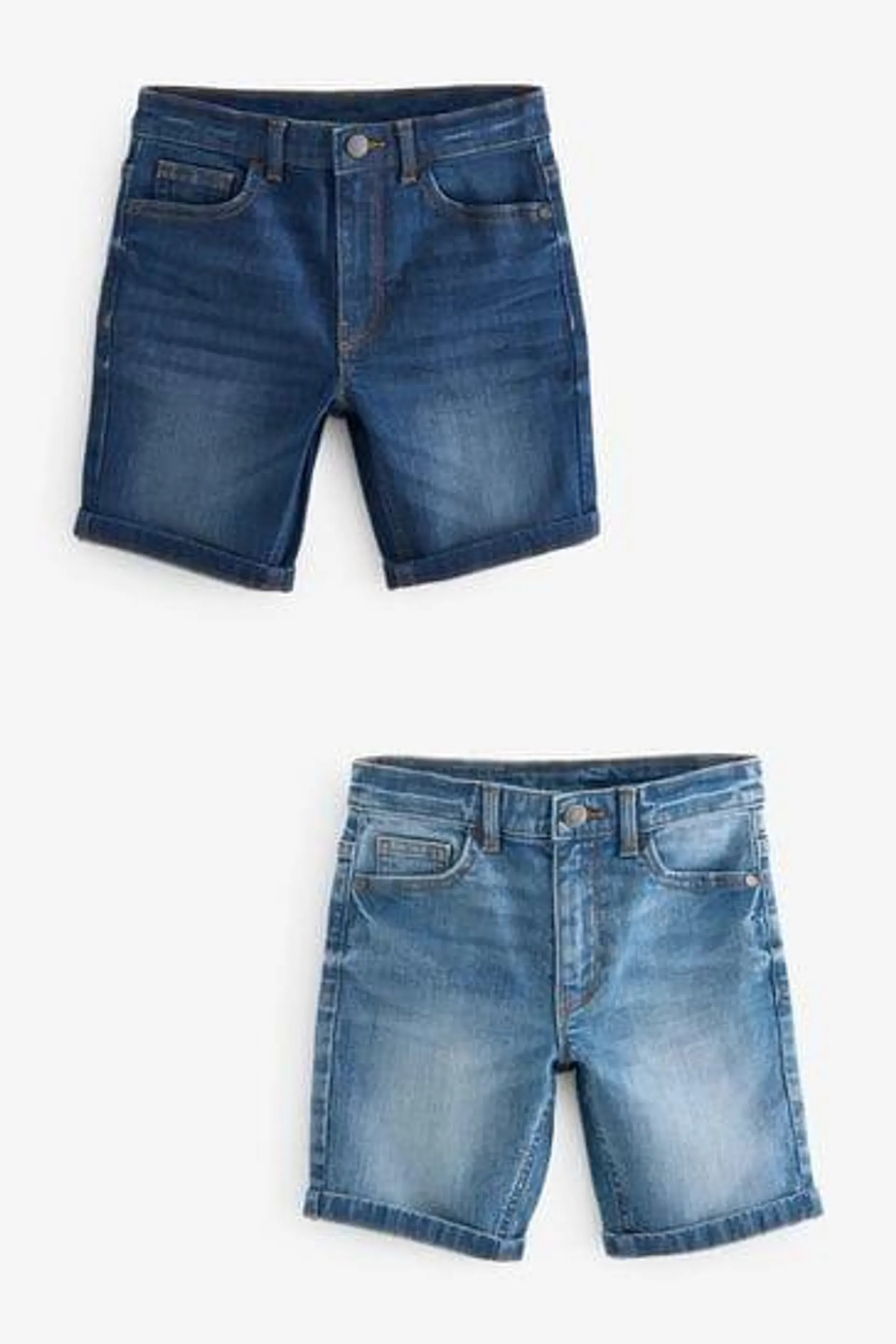 2 Pack Denim Shorts (3-16yrs)