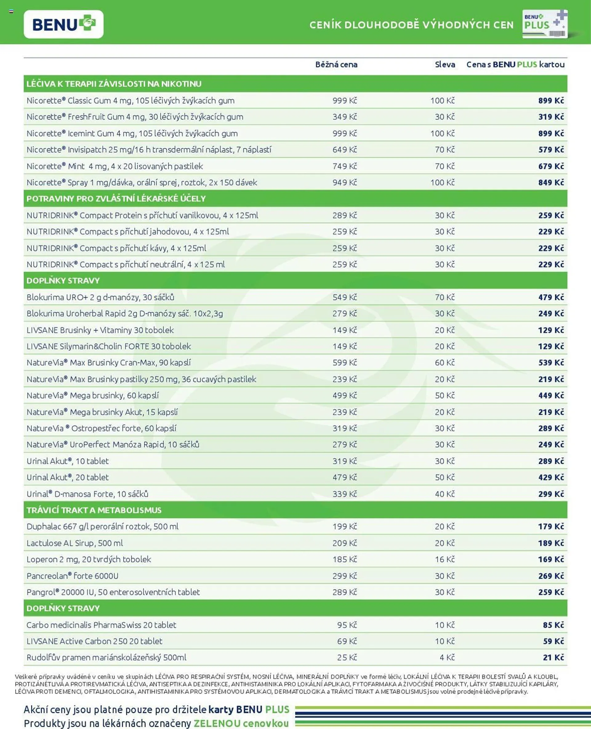 Benu leták - 1. září 30. září 2024 - Page 12