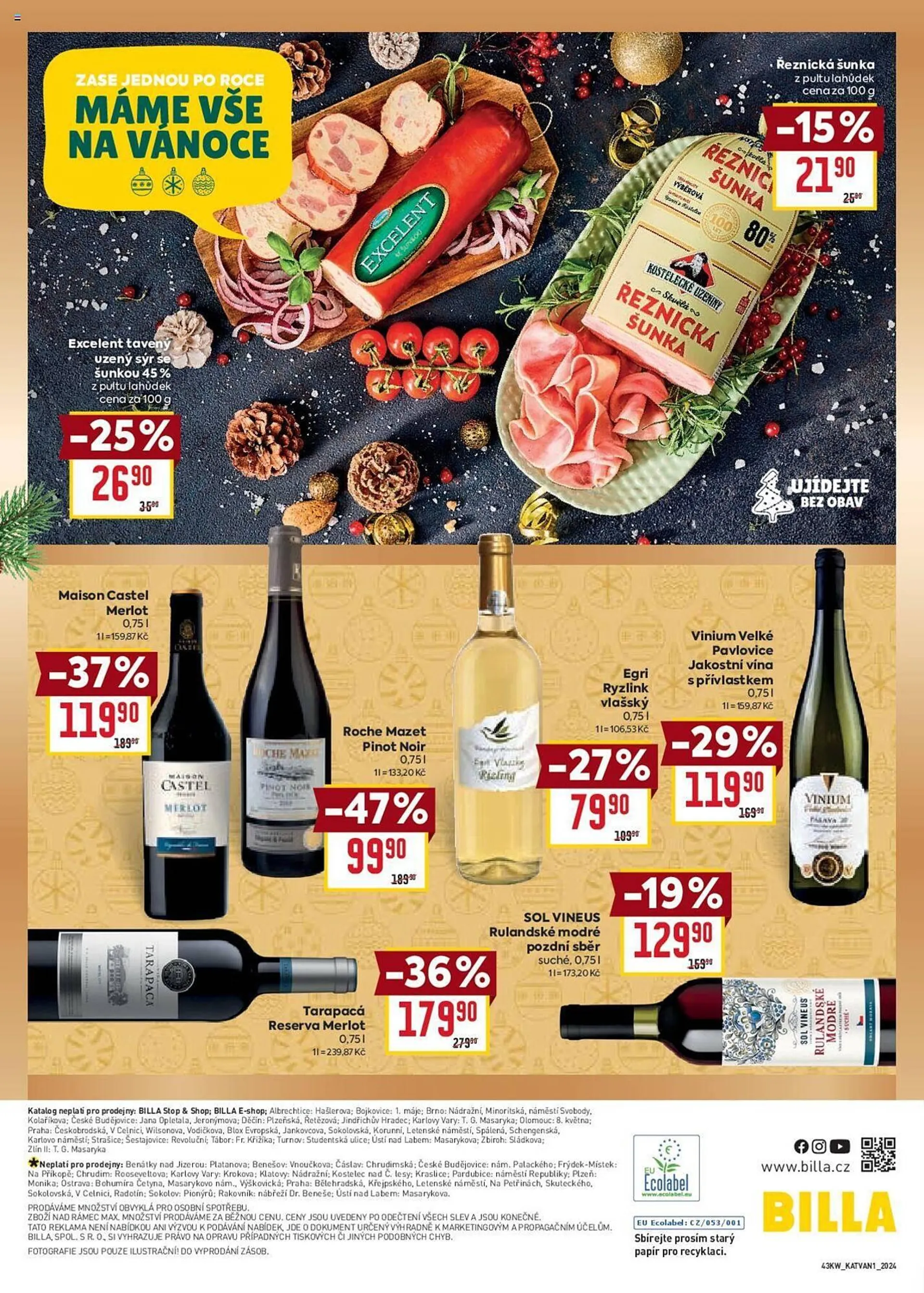 Billa leták - 23. října 12. listopadu 2024 - Page 28