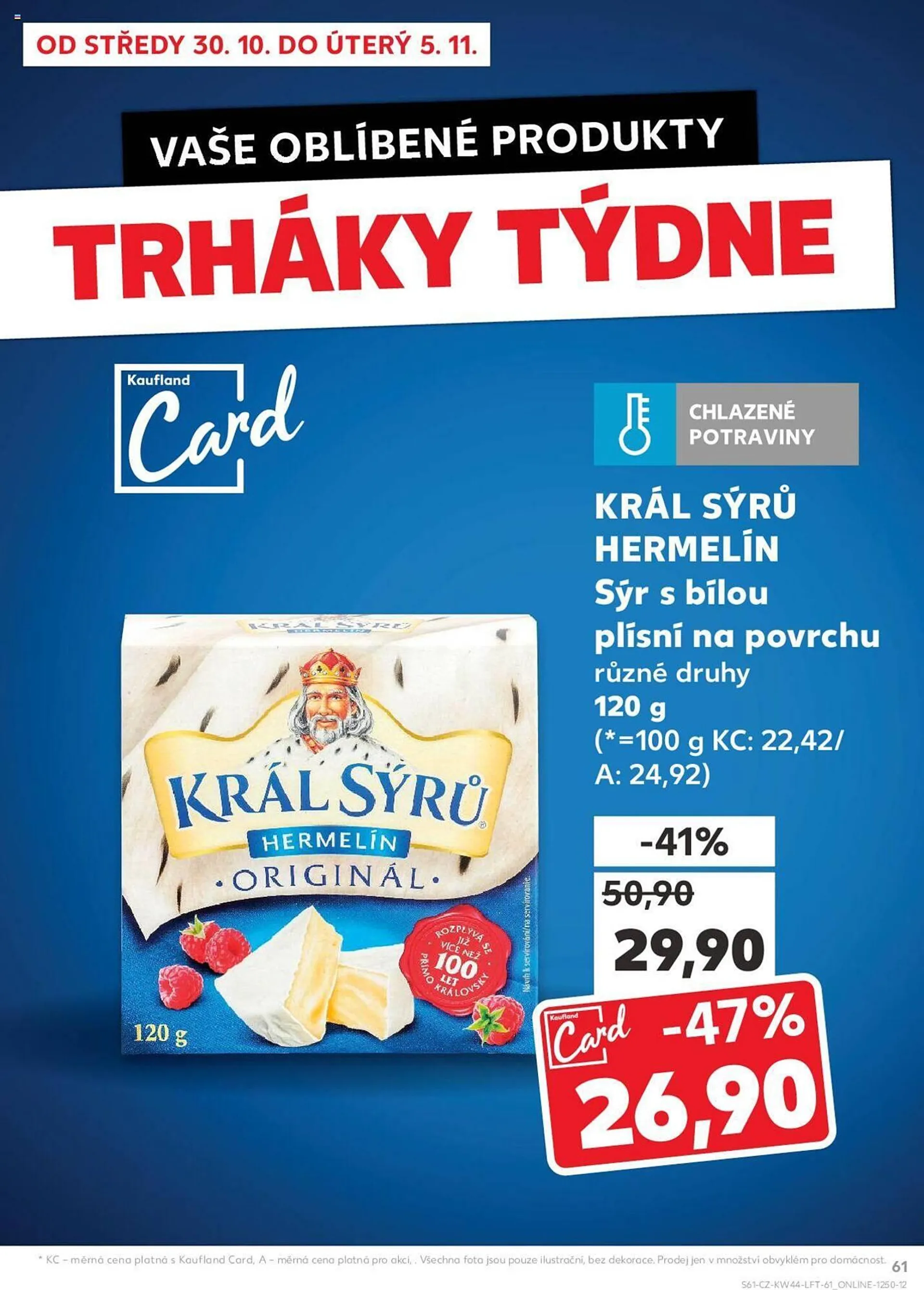 Kaufland leták - 30. října 5. listopadu 2024 - Page 61