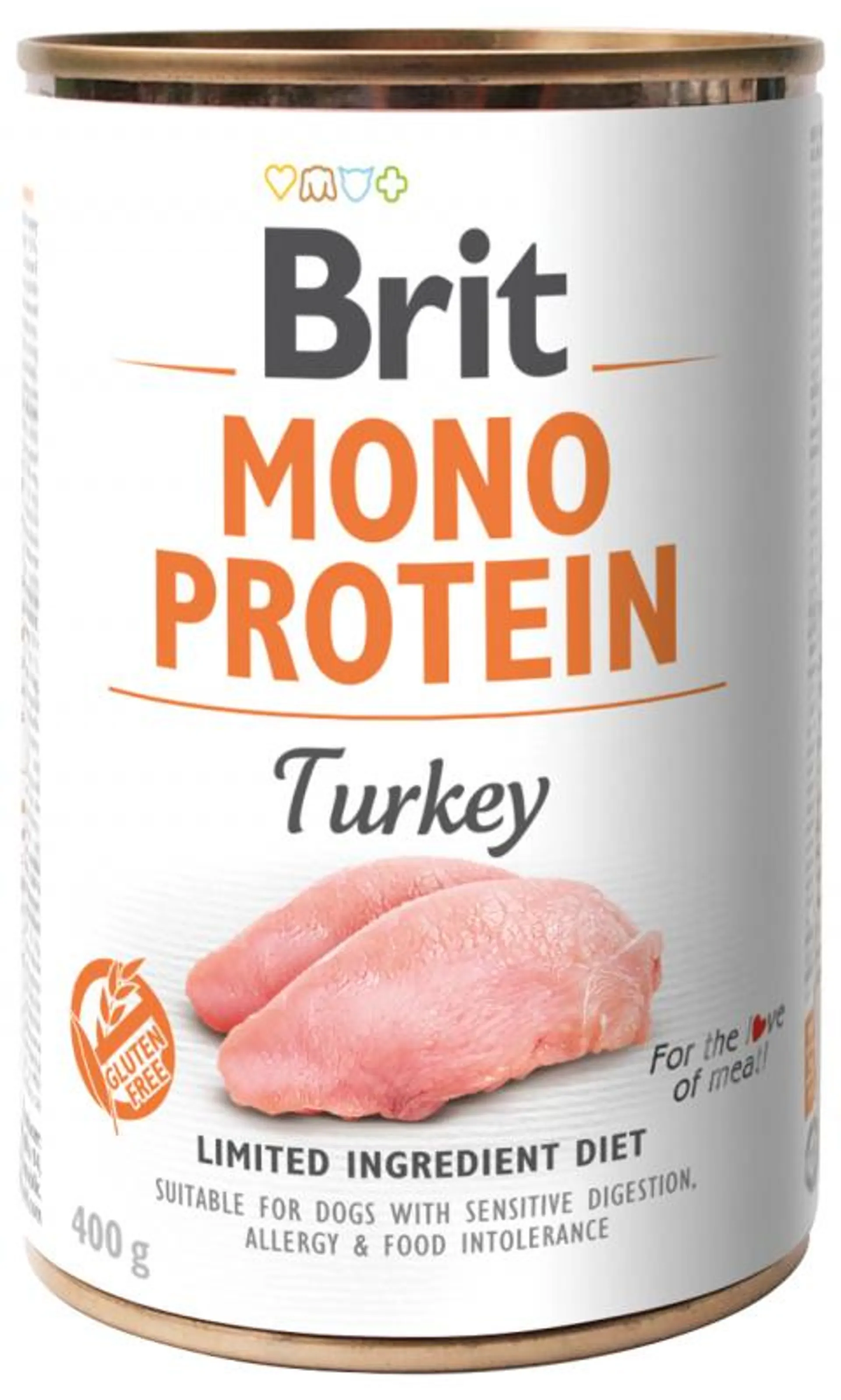 Konzerva Brit Monoprotein Turkey 400g