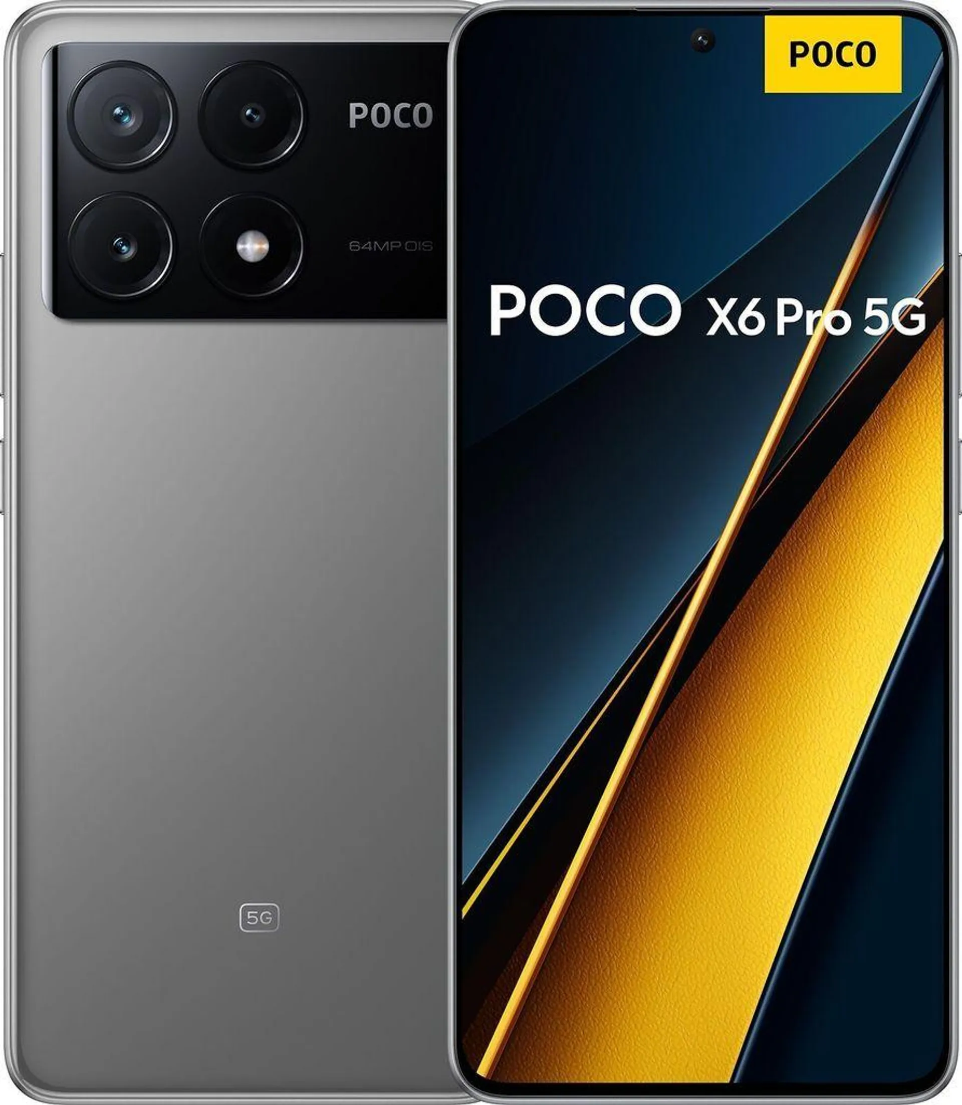 Xiaomi POCO X6 Pro 16,9 cm (6.67") Dual SIM 5G USB typu C 12 GB 512 GB 5000 mAh Šedá