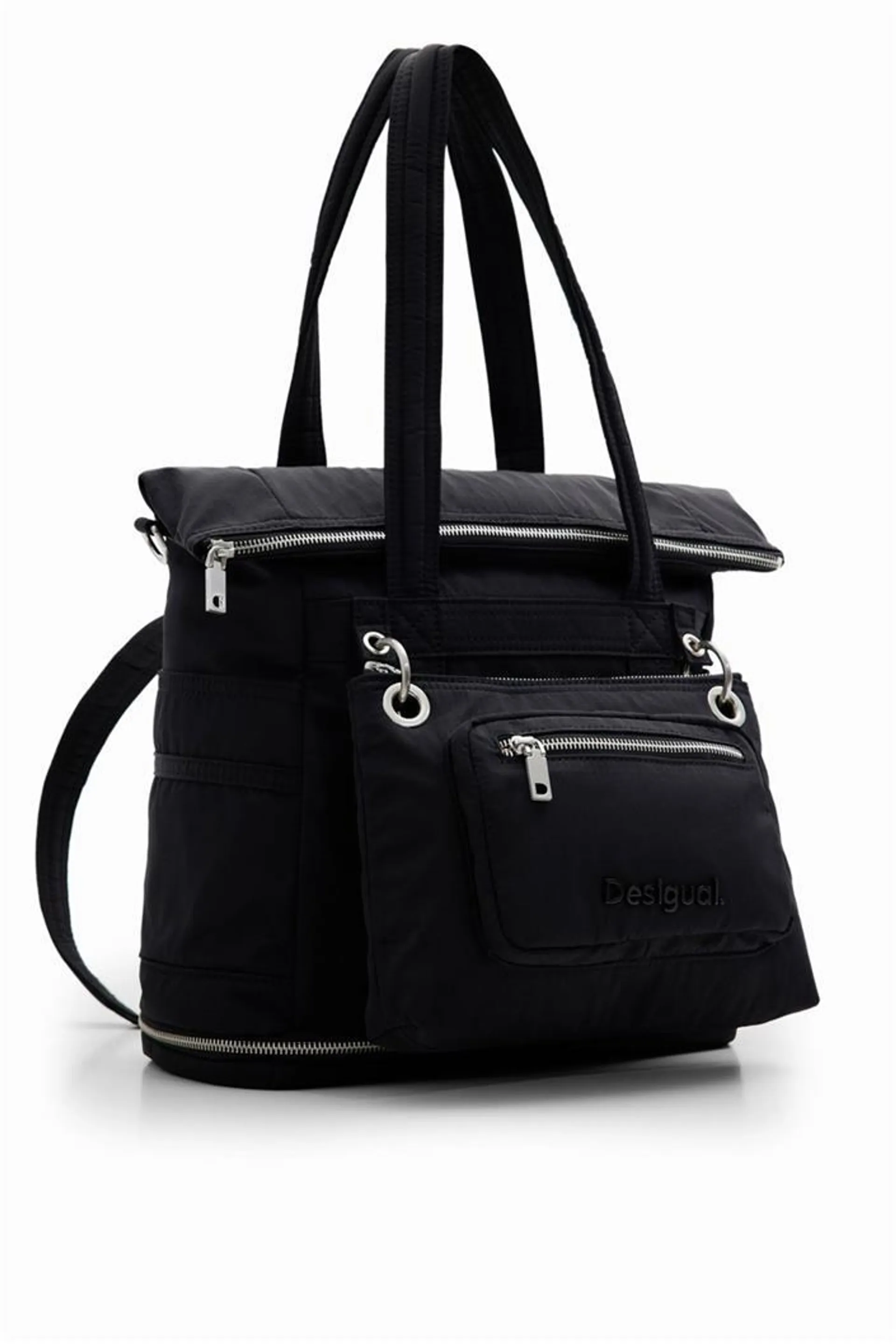 batoh Desigual Basic Modular Voyag negro