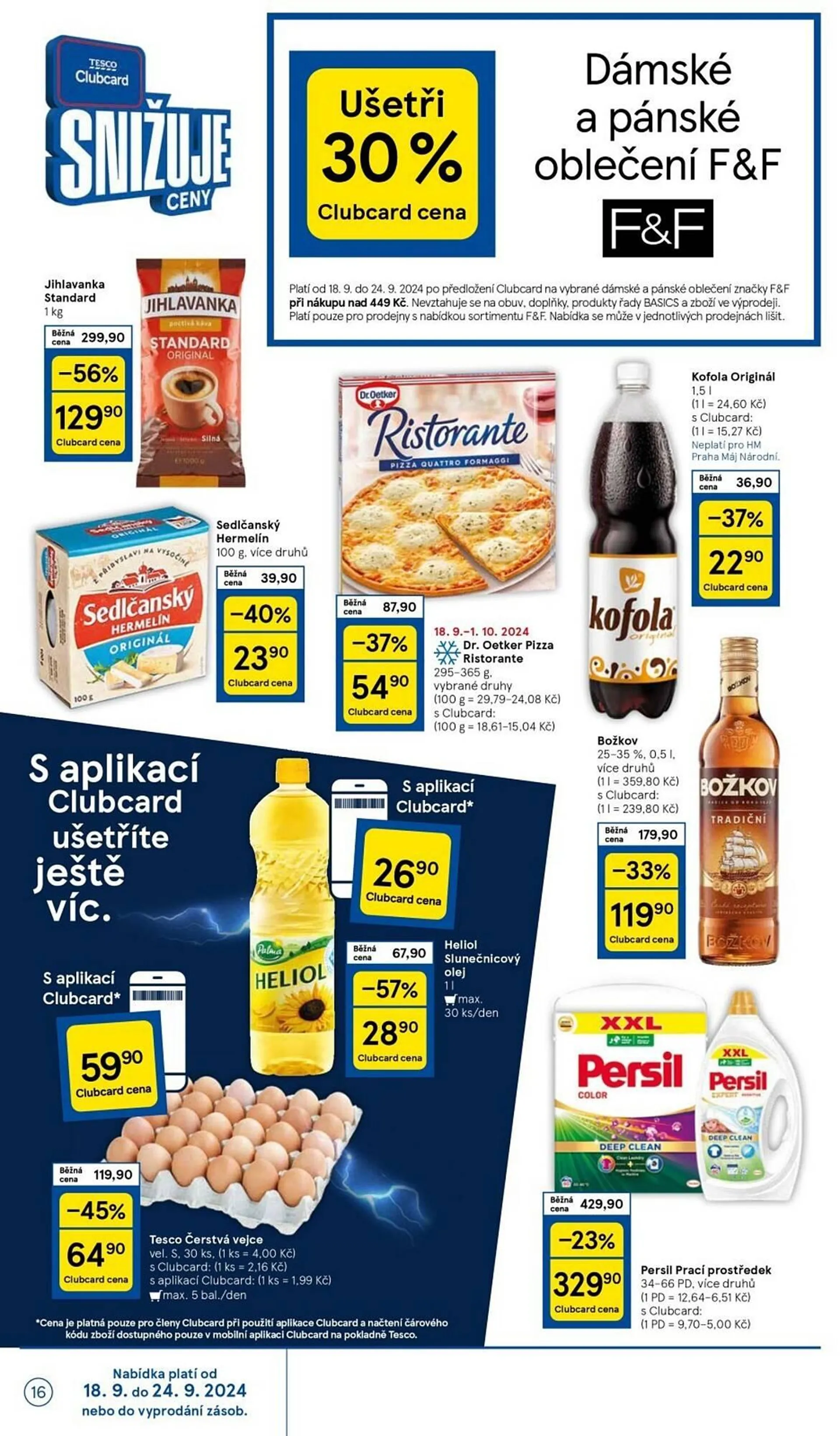 Tesco leták - 18. září 24. září 2024 - Page 16