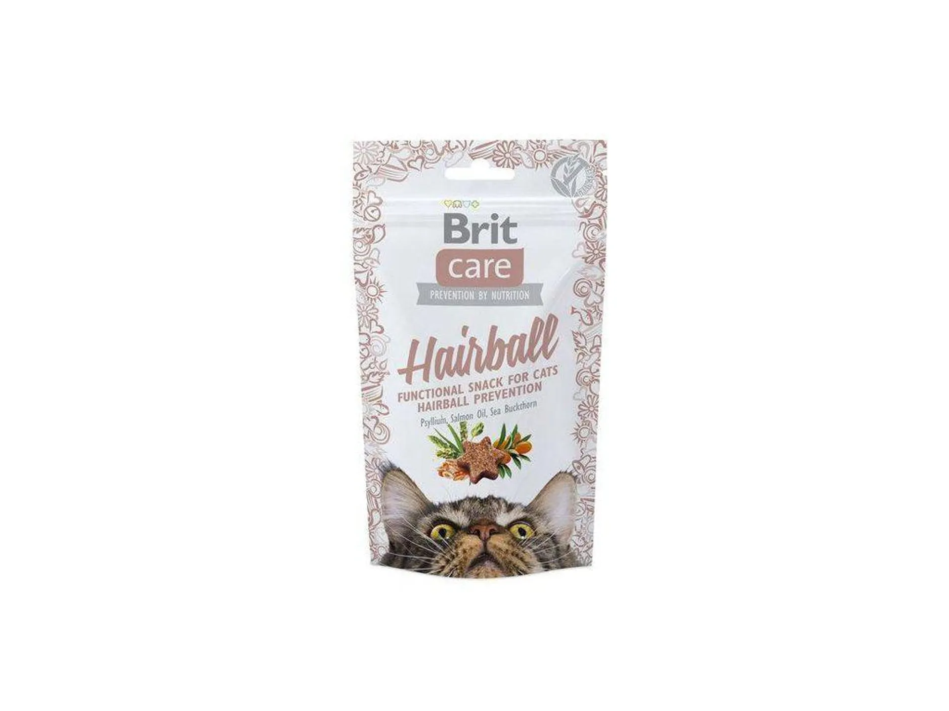 Brit Care Cat Snack Hairball 50 g