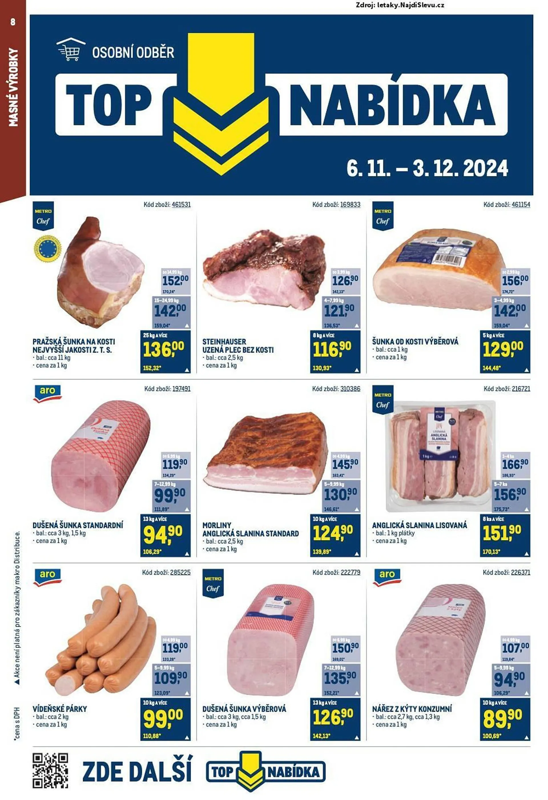 Makro leták - 20. listopadu 3. prosince 2024 - Page 8