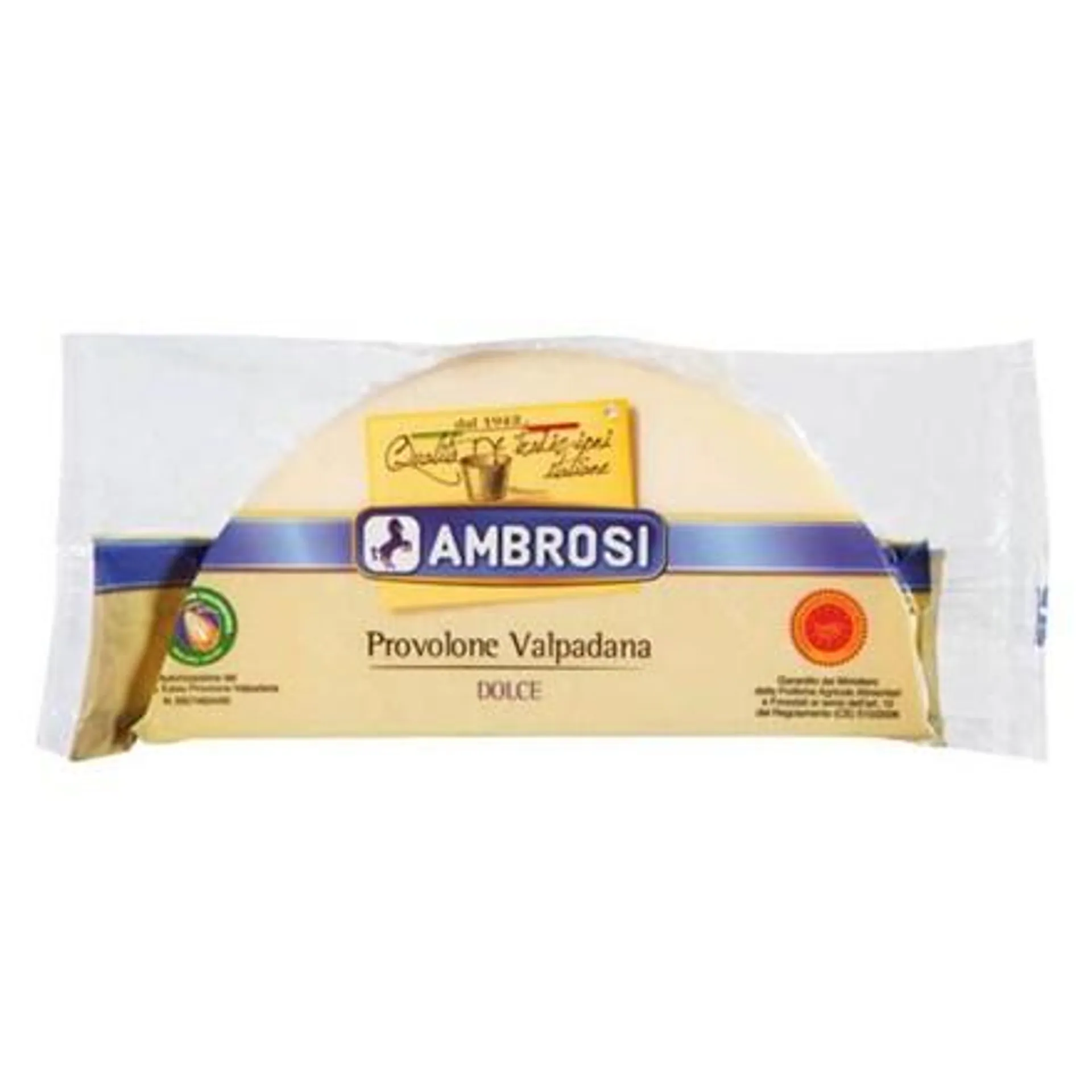 AMBROSI Provolone Valpadana DOP Dolce sýr chlaz. 250 g