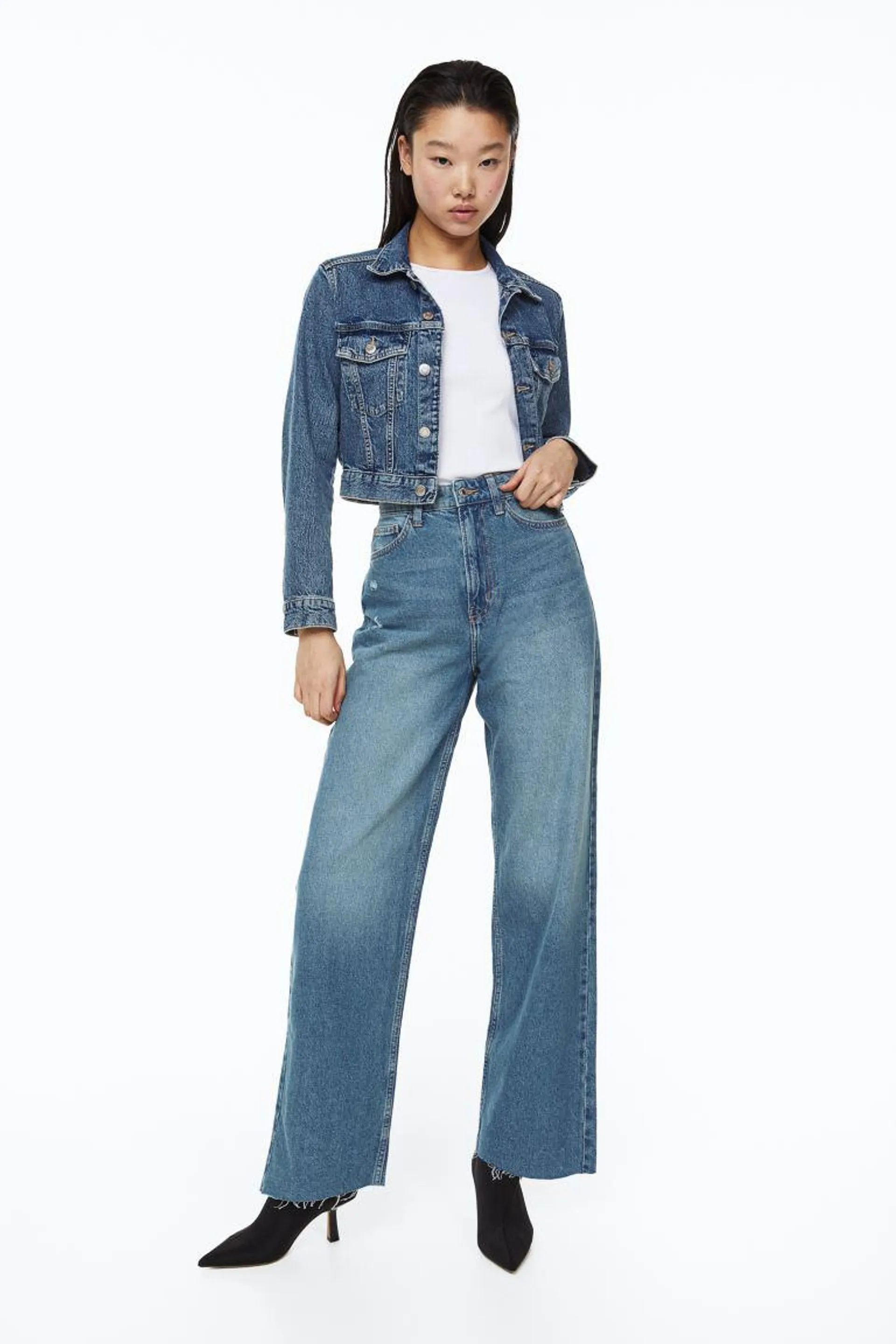 Wide Ultra High Jeans