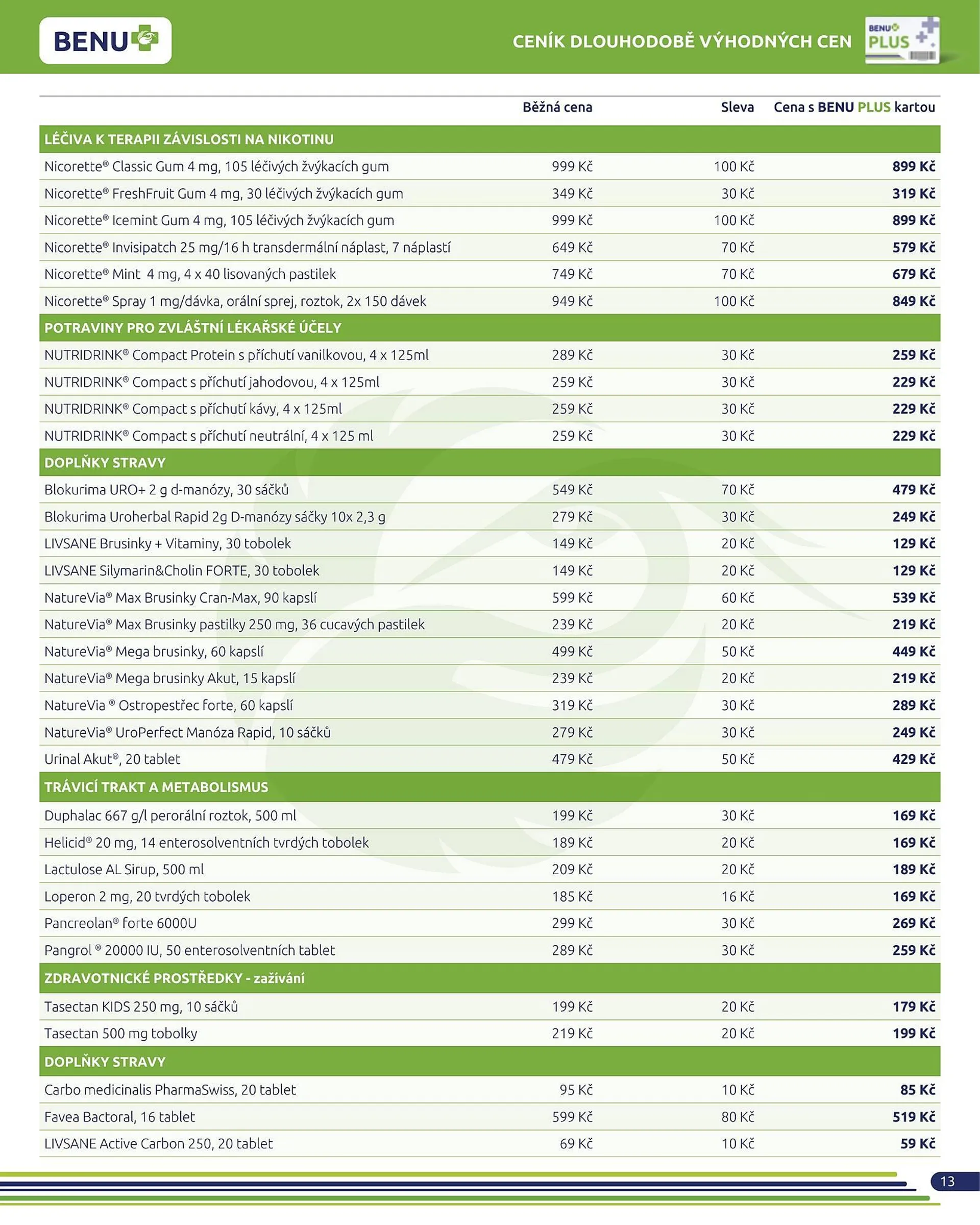 Benu leták - 1. října 31. října 2024 - Page 13