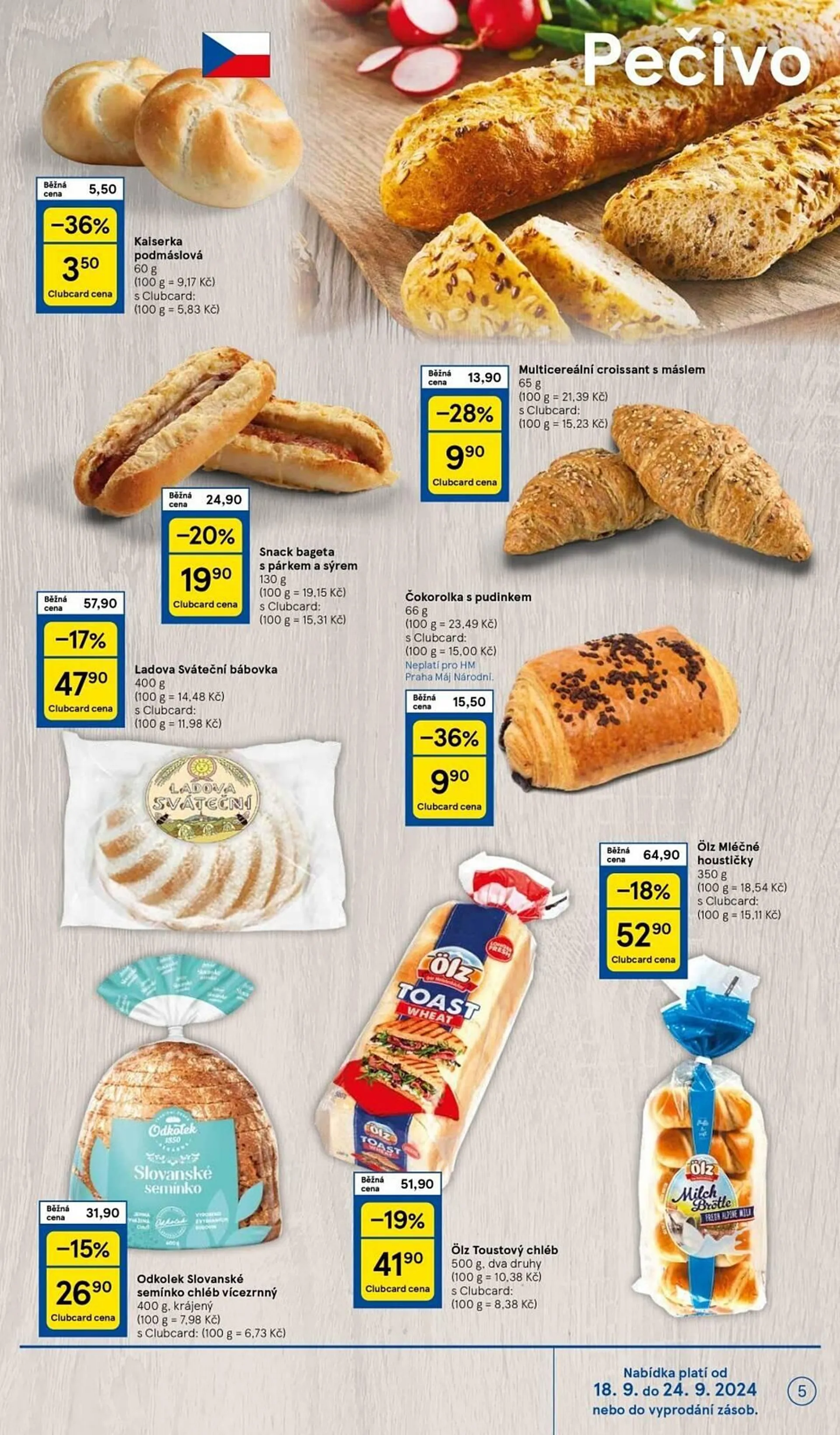 Tesco leták - 18. září 24. září 2024 - Page 5