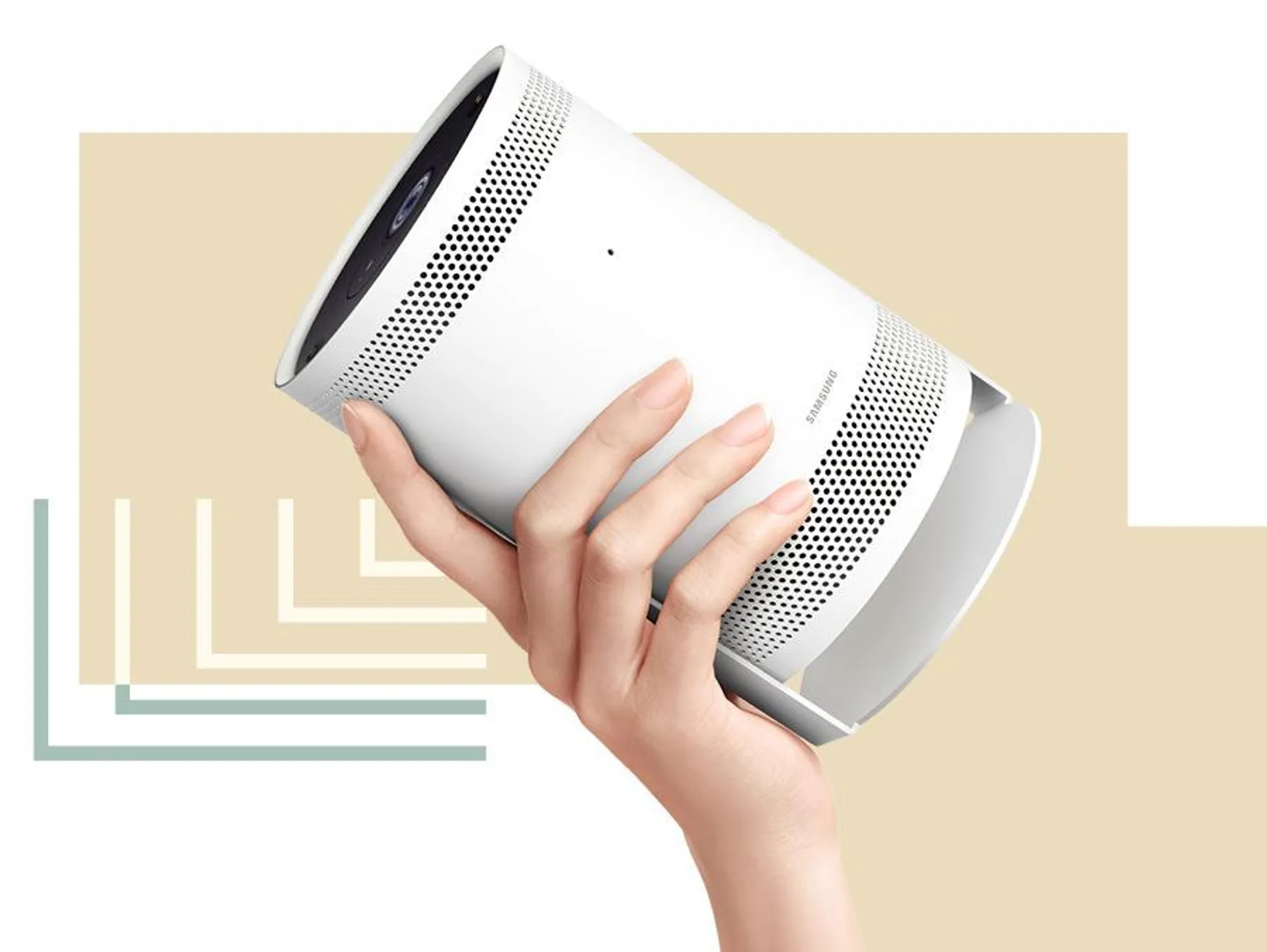 Projektor Samsung The Freestyle SP-LFF3CLA 2.gen. bílý
