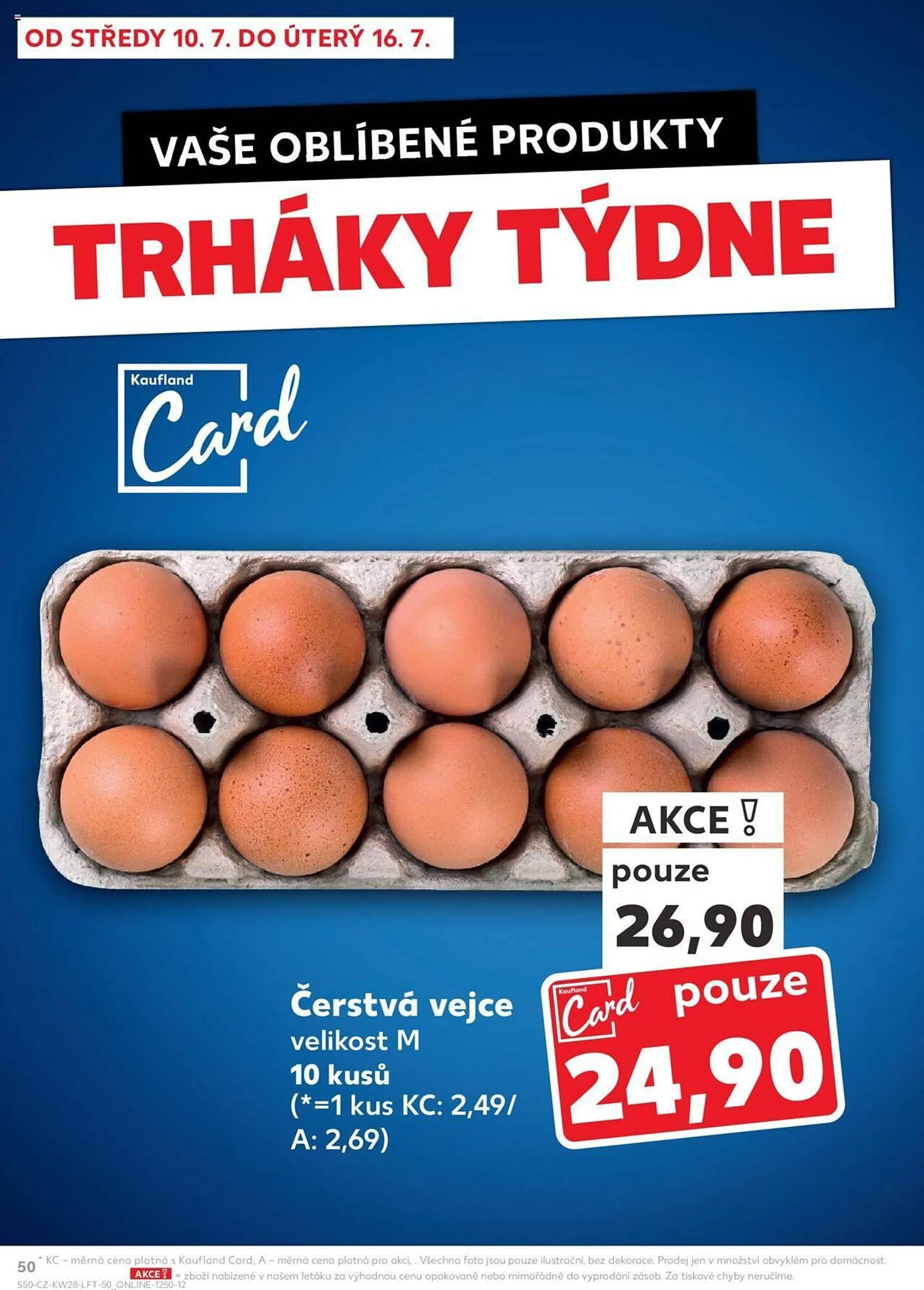 Kaufland leták - 10. července 16. července 2024 - Page 50