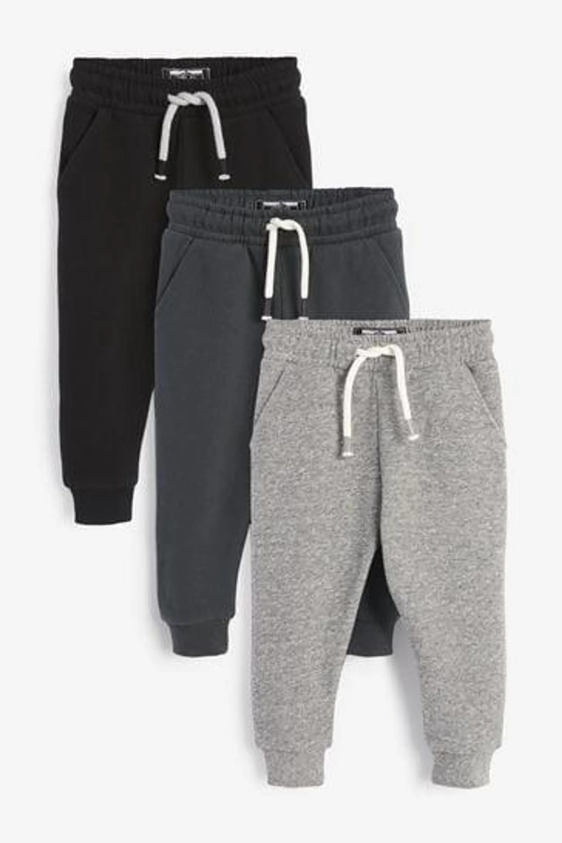 3 Pack Soft Touch Joggers (3mths-7yrs)