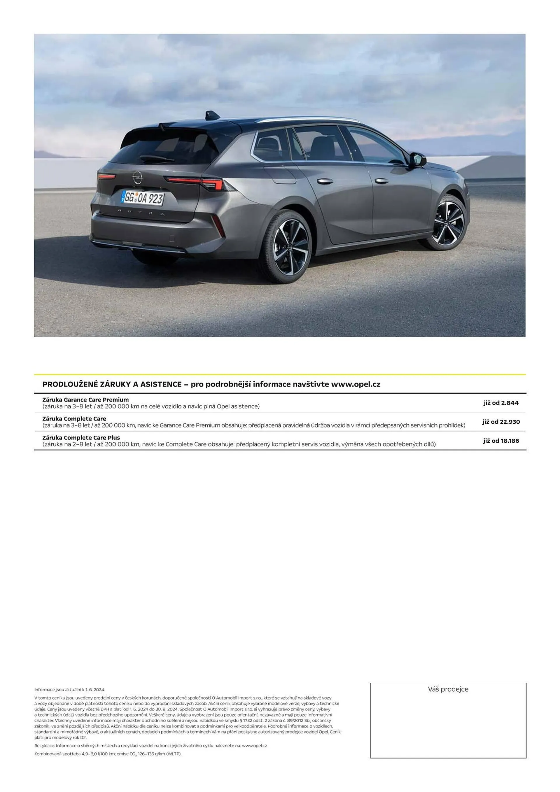 Opel Astra Sports Tourer leták - 9. července 31. prosince 2024 - Page 4