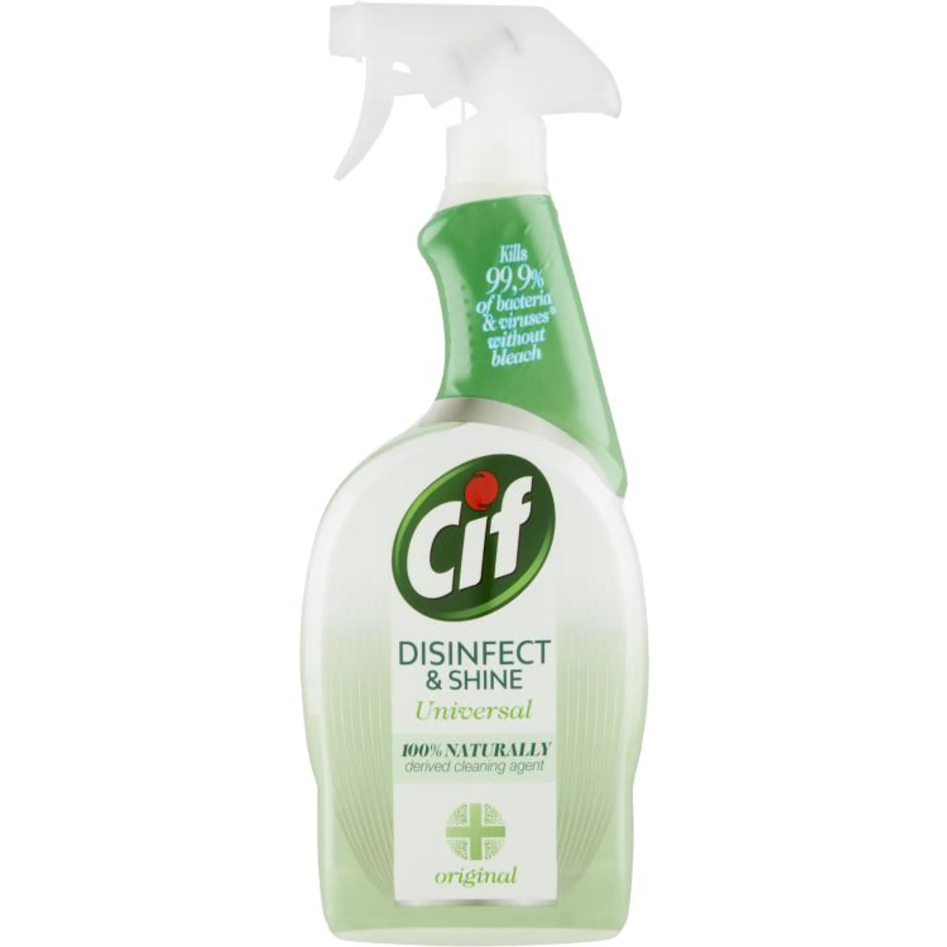 Cif dezinfekční prostředek Disinfect & Shine univerzální, 750 ml