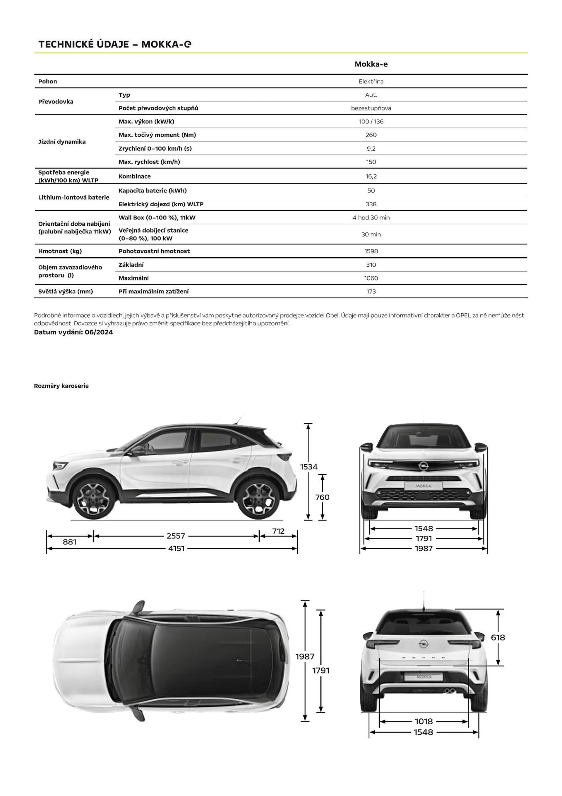 Opel Mokka Electric leták - 9. července 31. prosince 2024 - Page 3