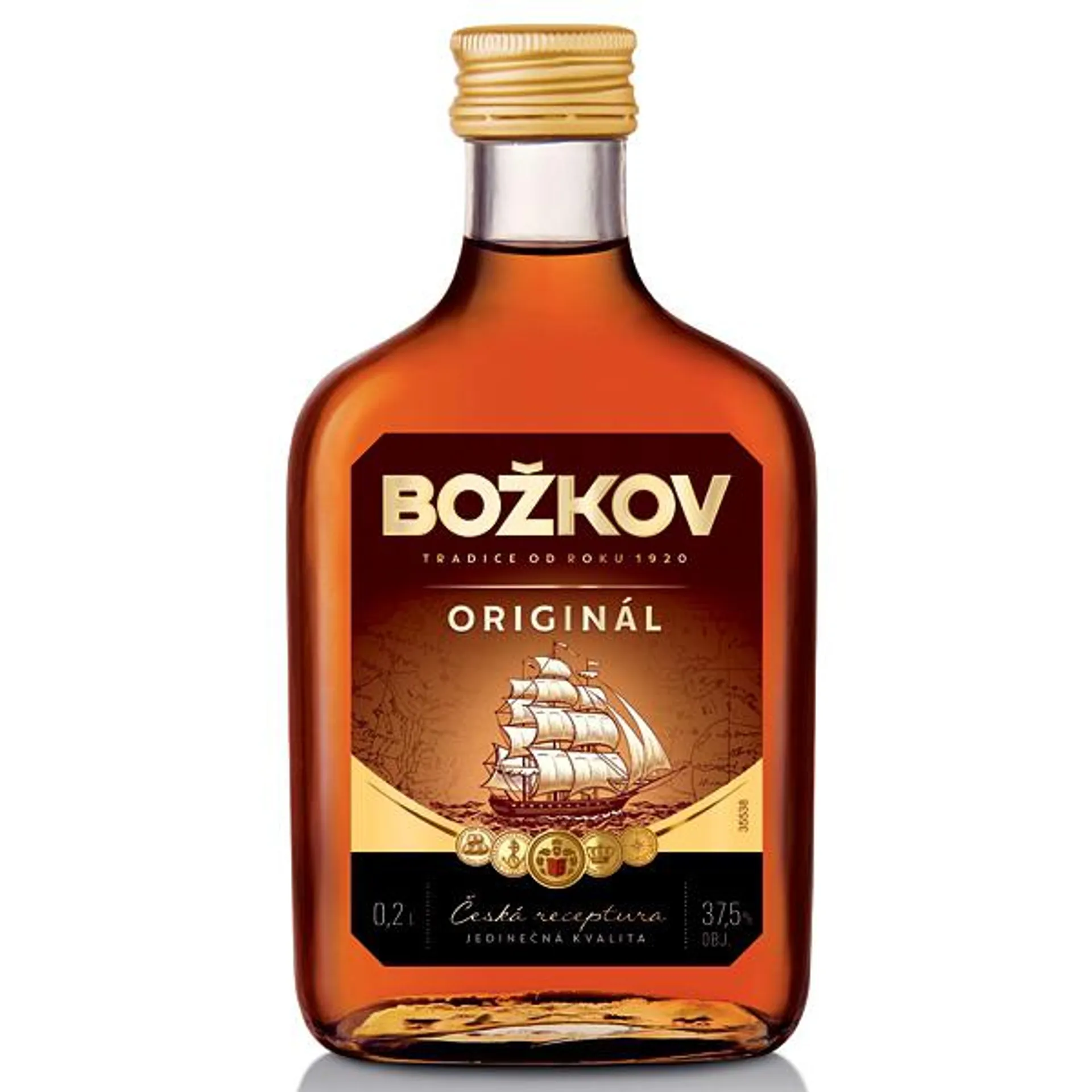 Božkov Originál Tuzemský 0,2l 37,5%