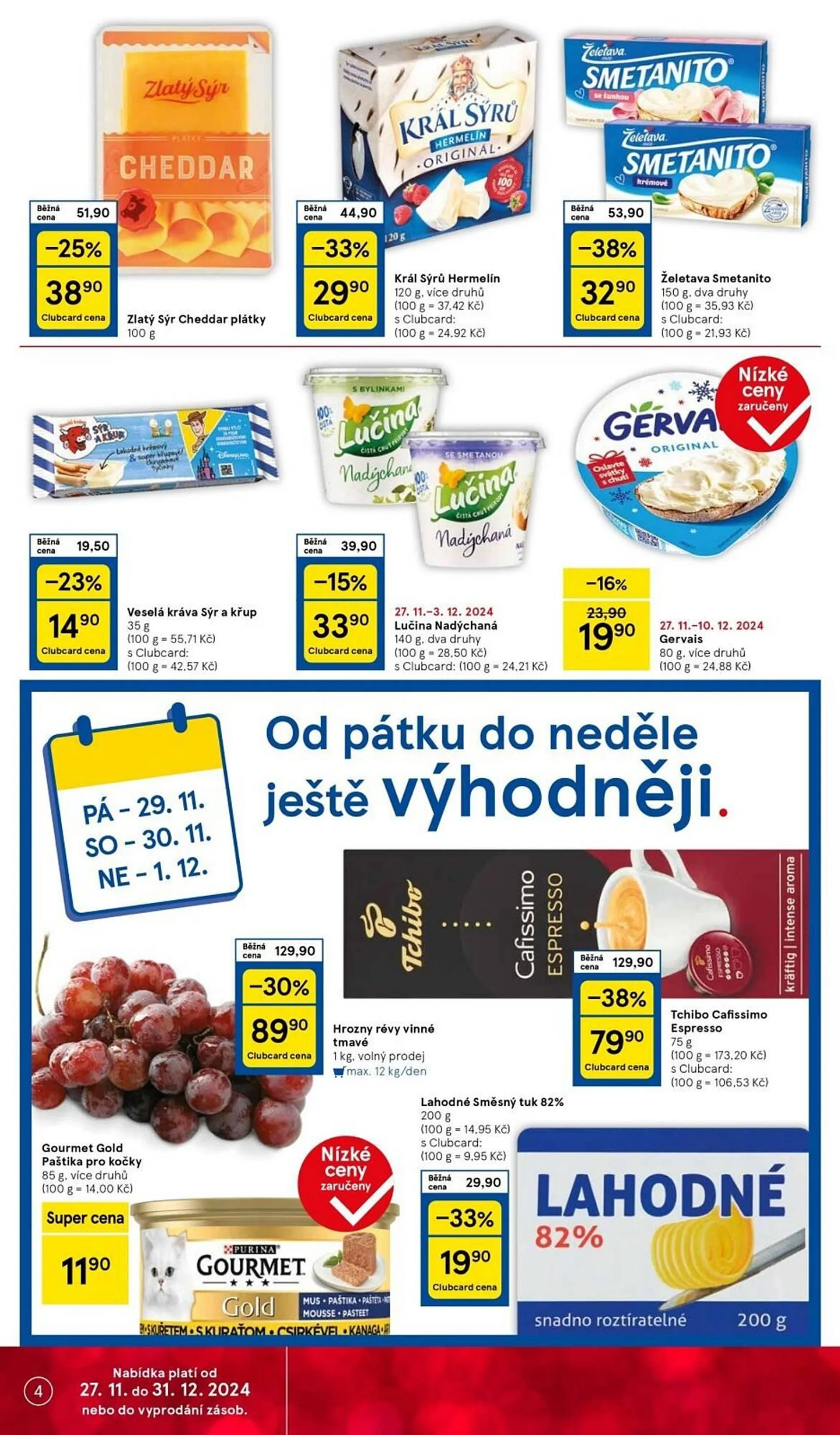 Tesco leták - 27. listopadu 3. prosince 2024 - Page 4