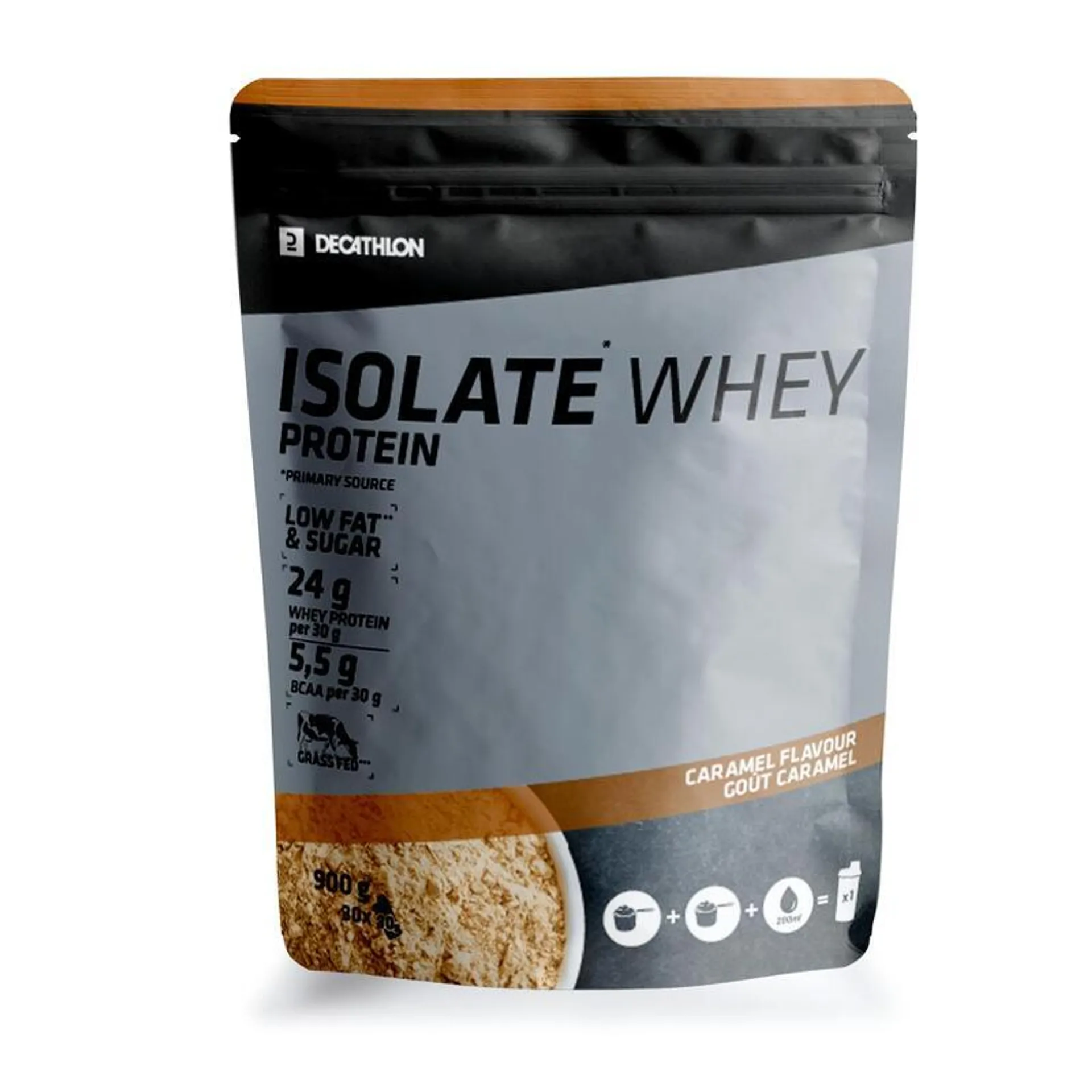 Whey Protein Isolate 900 g karamelový