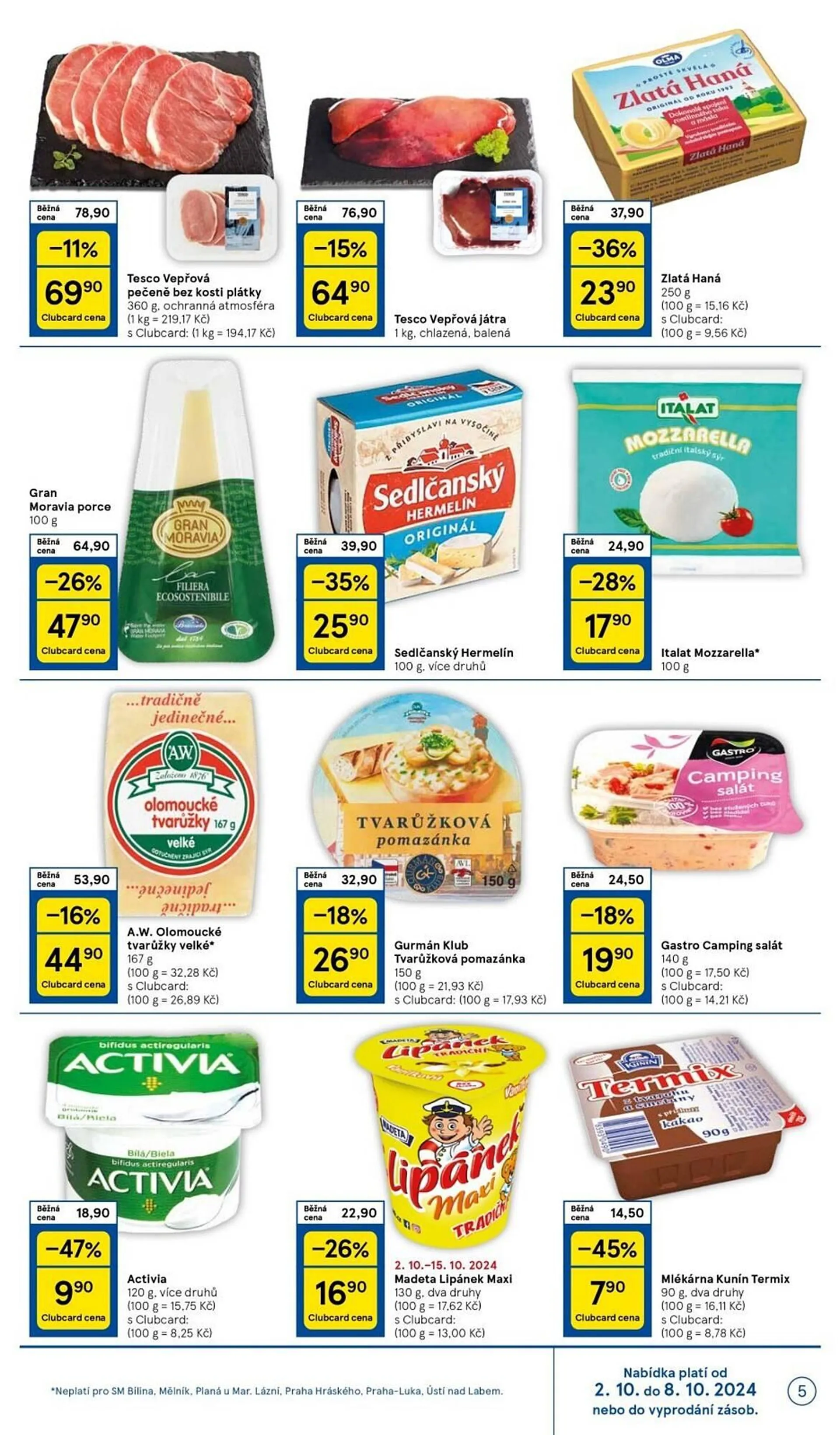 Tesco leták - 2. října 8. října 2024 - Page 5