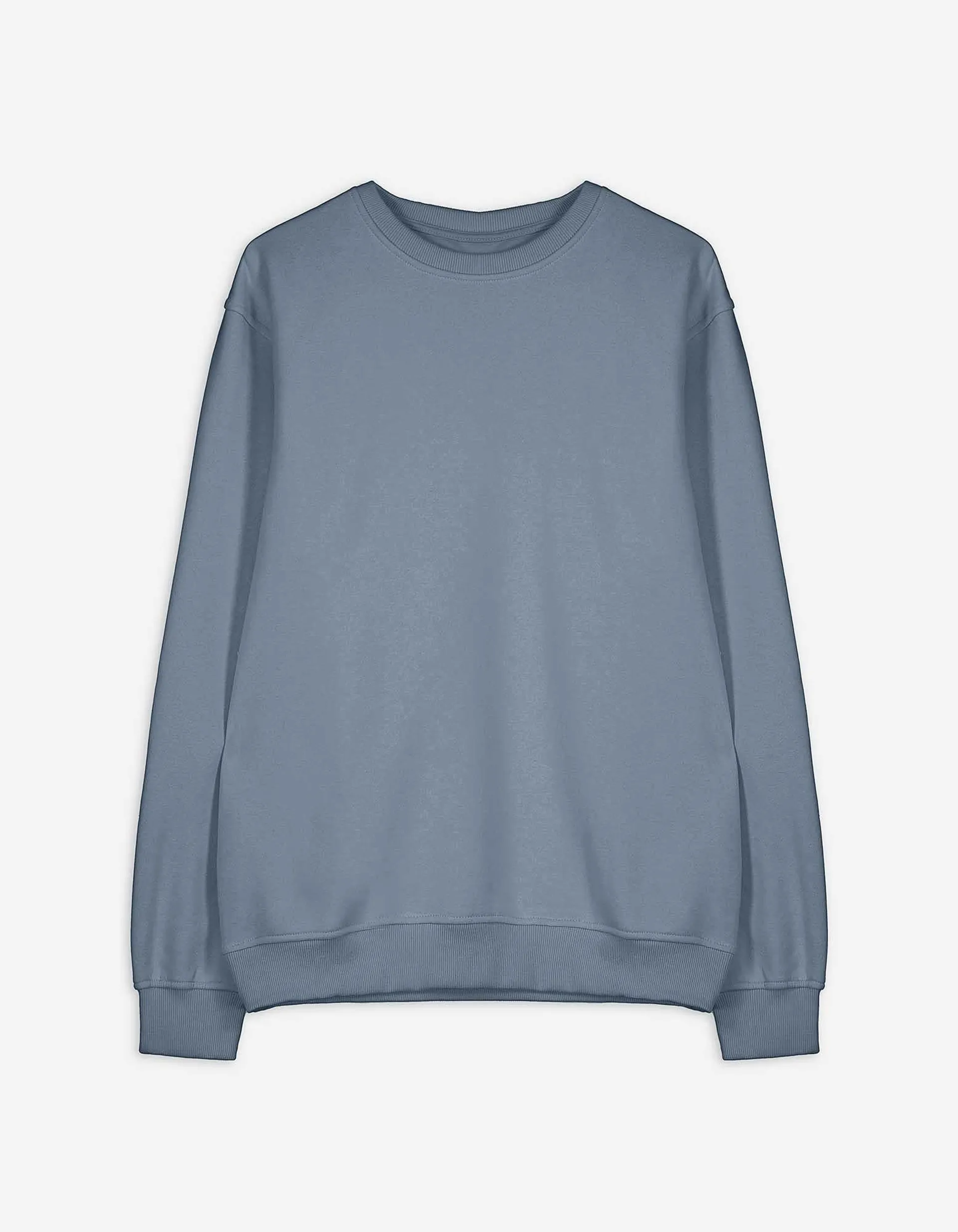 Sweatshirt - Relax Pasvorm - blauw