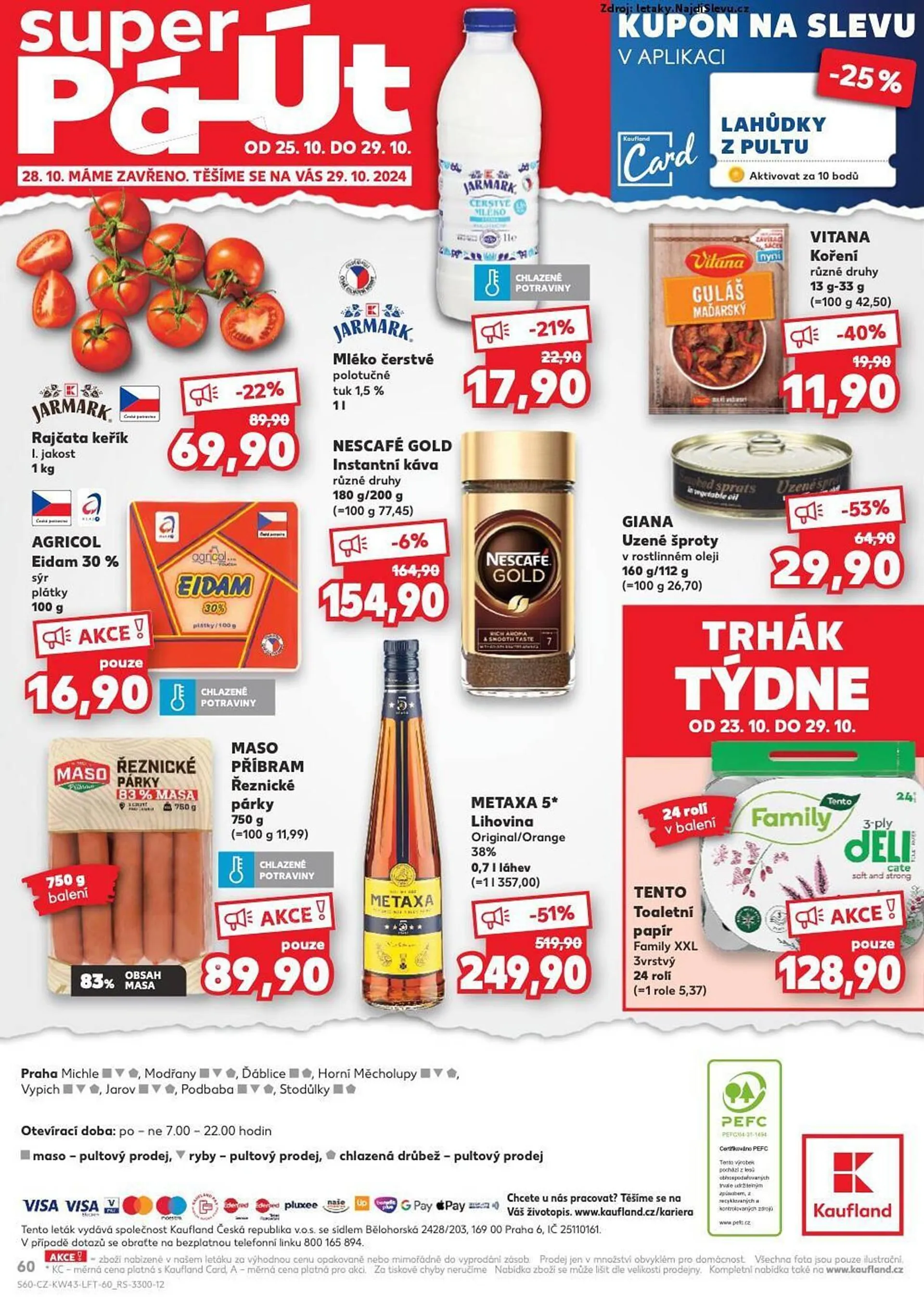 Kaufland leták - 23. října 29. října 2024 - Page 60