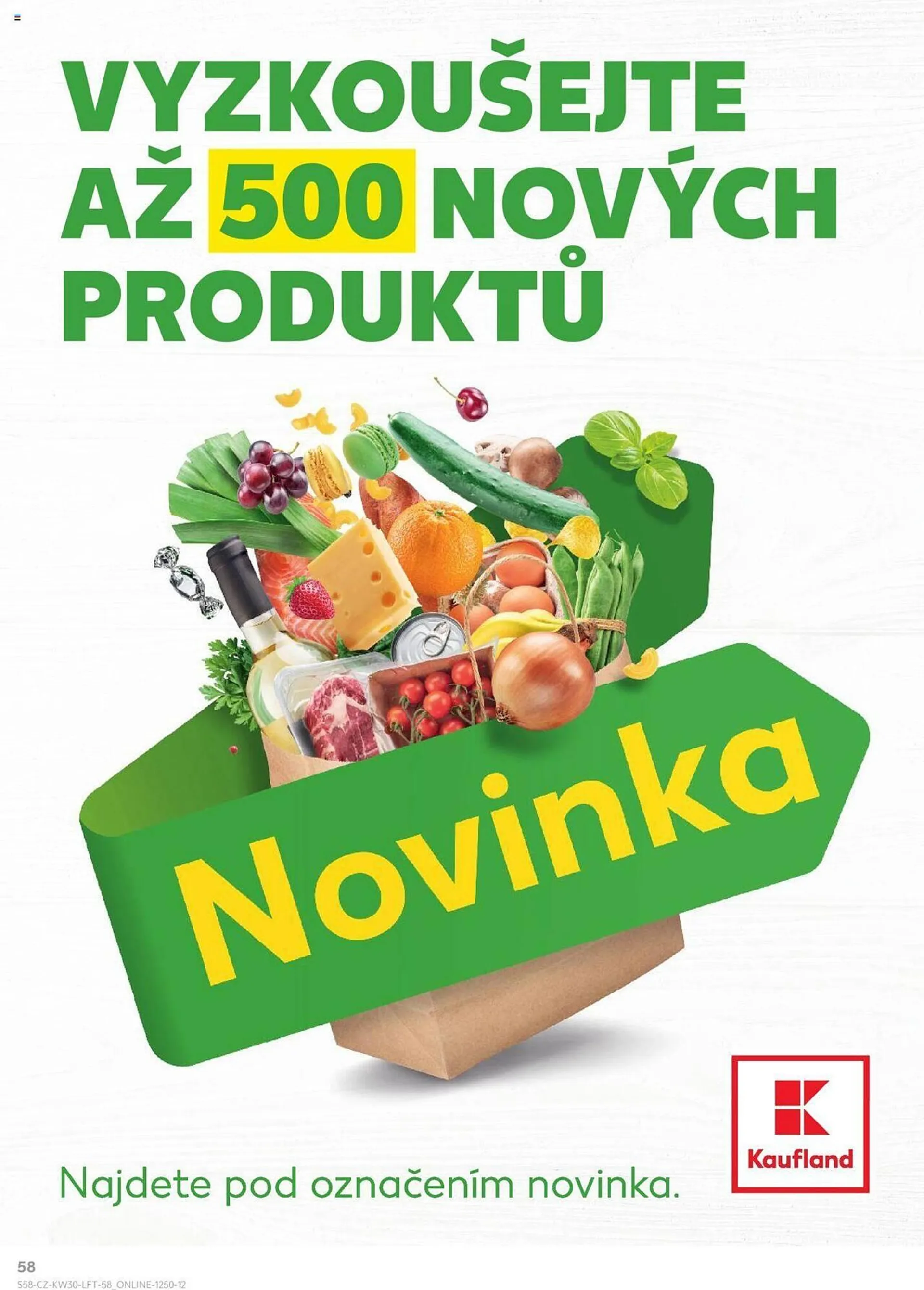 Kaufland leták - 24. července 30. července 2024 - Page 58