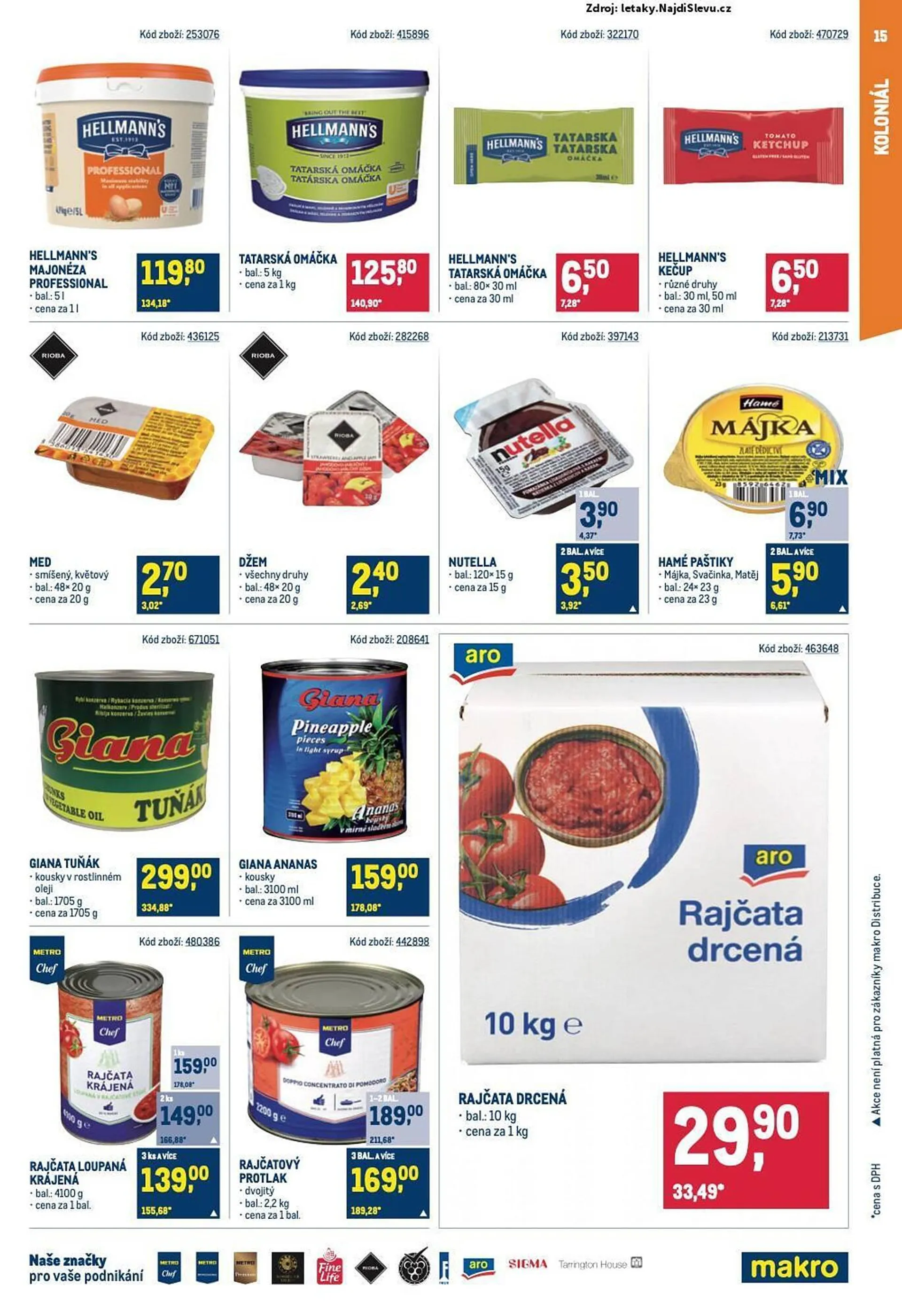 Makro leták - 20. listopadu 3. prosince 2024 - Page 15