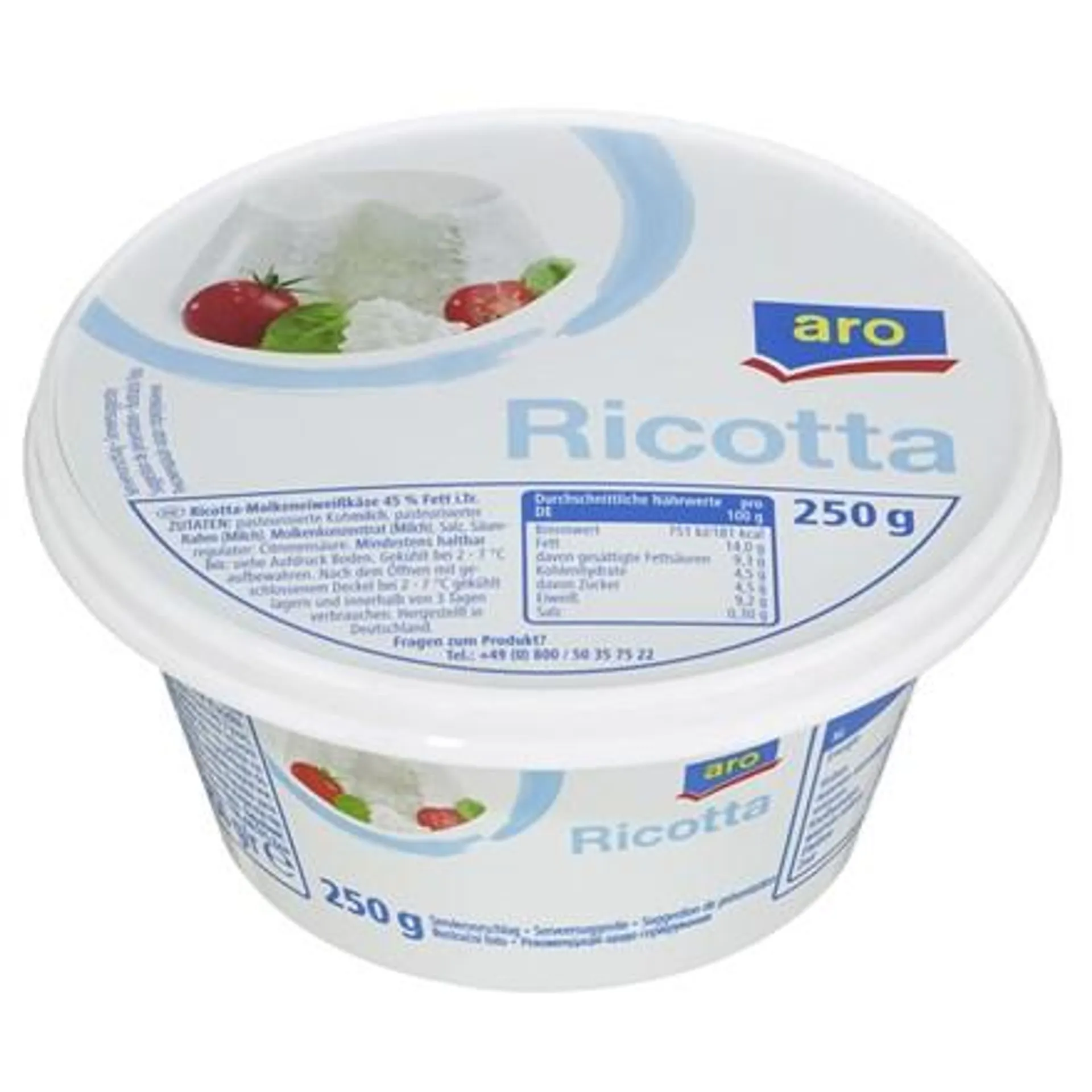 aro Ricotta 45 % sýr chlaz. 250 g