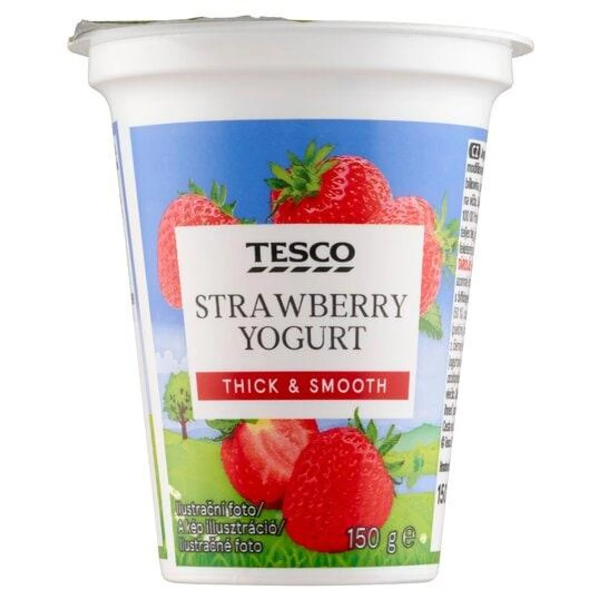 Tesco Jogurt jahodový 150g