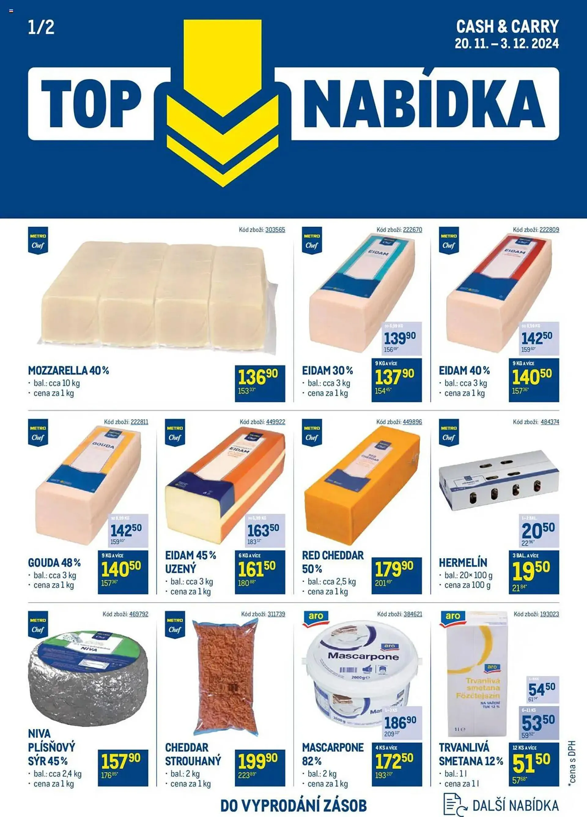 Makro leták - 20. listopadu 3. prosince 2024 - Page 1