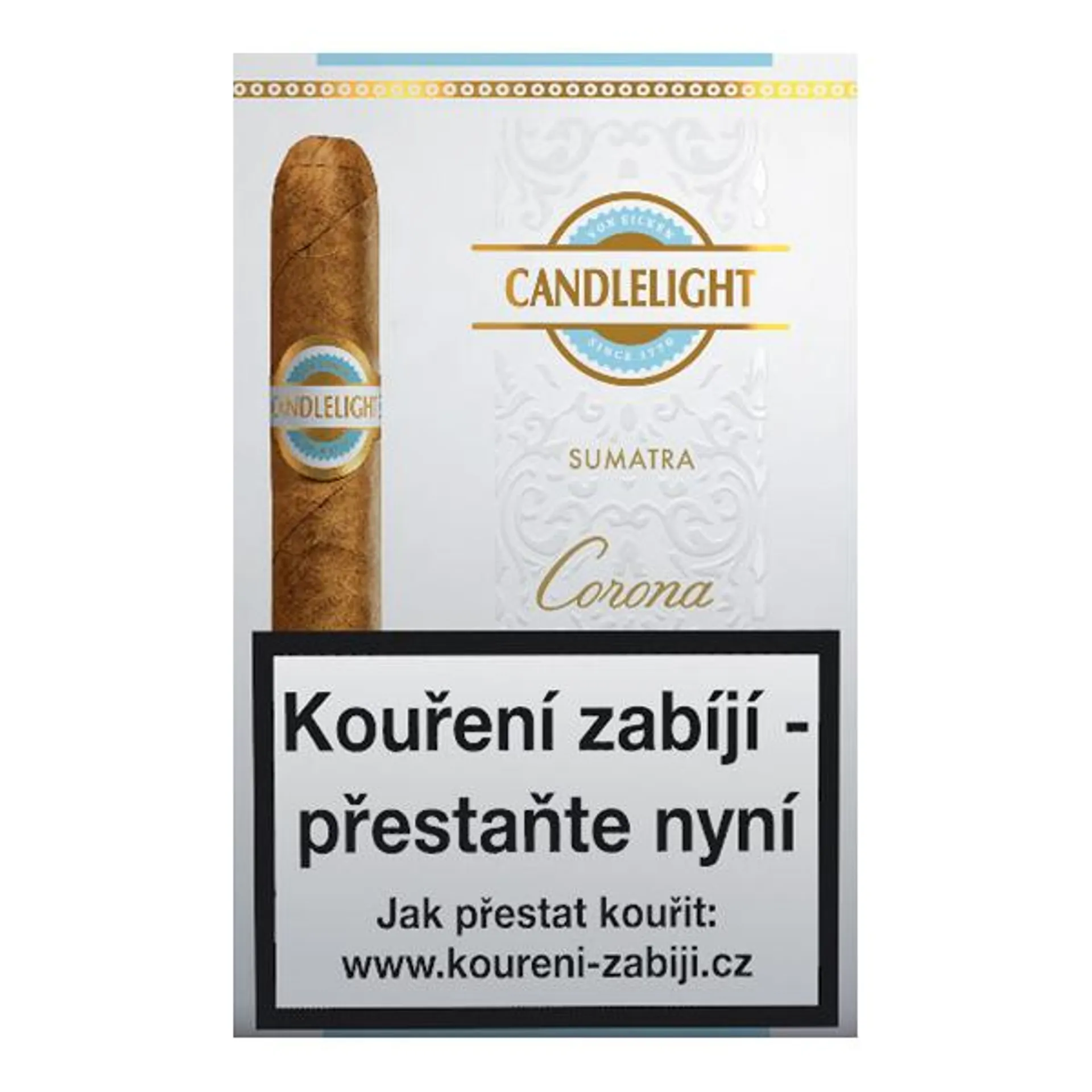 Doutníky Candlelight Corona Sumatra 5ks