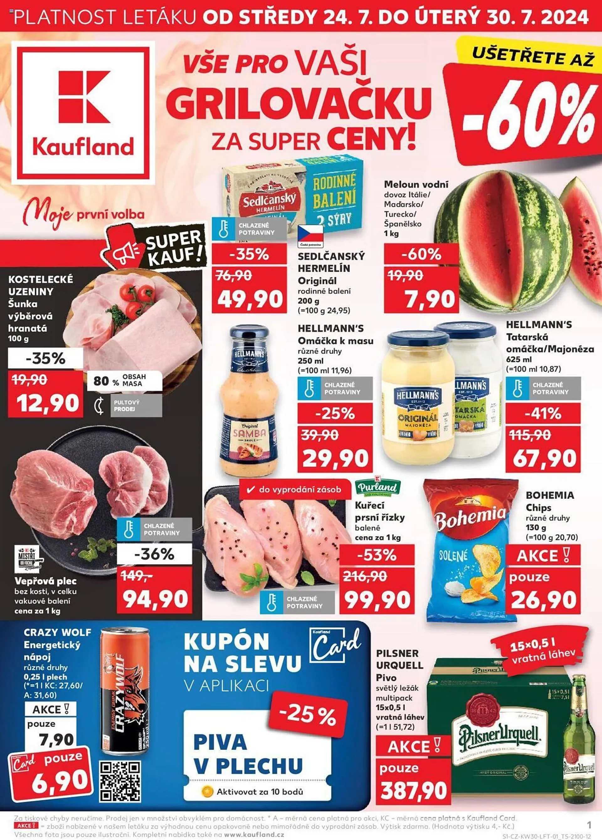 Kaufland leták - 24. července 30. července 2024 - Page 1